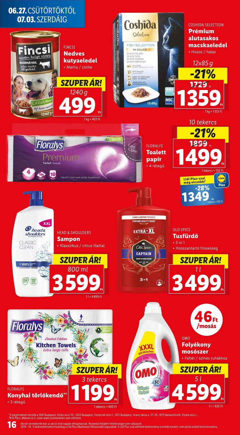 Lidl akciós újság 06.27–07.03 – 16. oldal