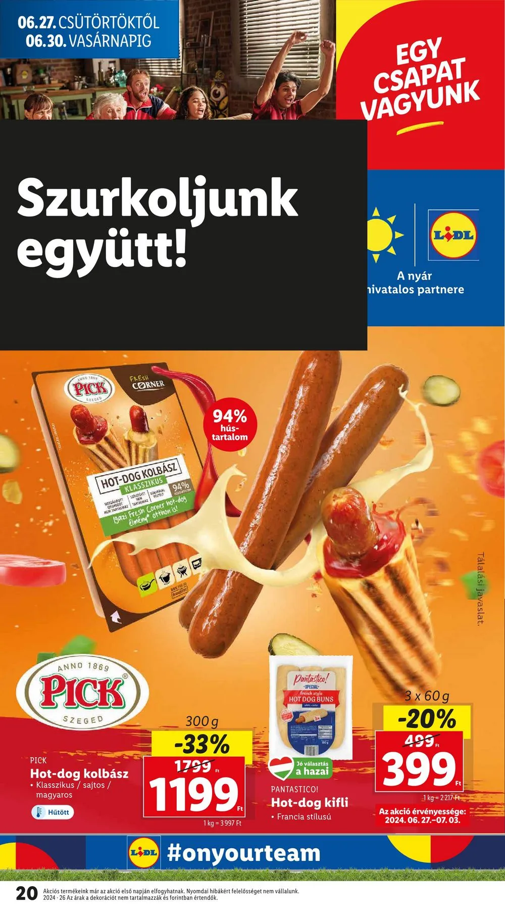 Lidl akciós újság 06.27–07.03 – 20. oldal