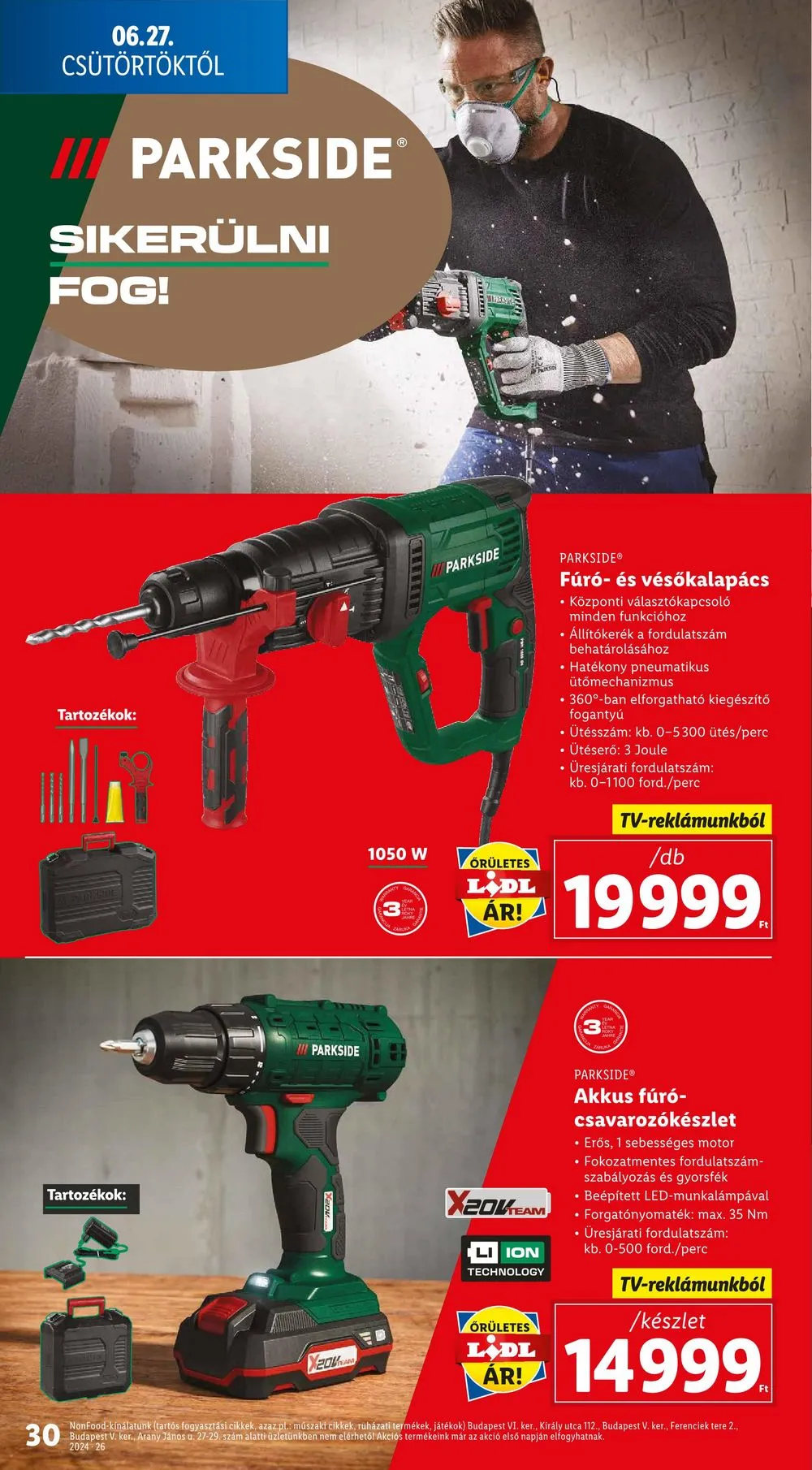 Lidl akciós újság 06.27–07.03 – 30. oldal