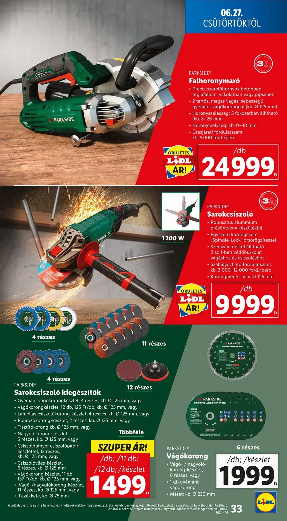 Lidl akciós újság 06.27–07.03 – 33. oldal