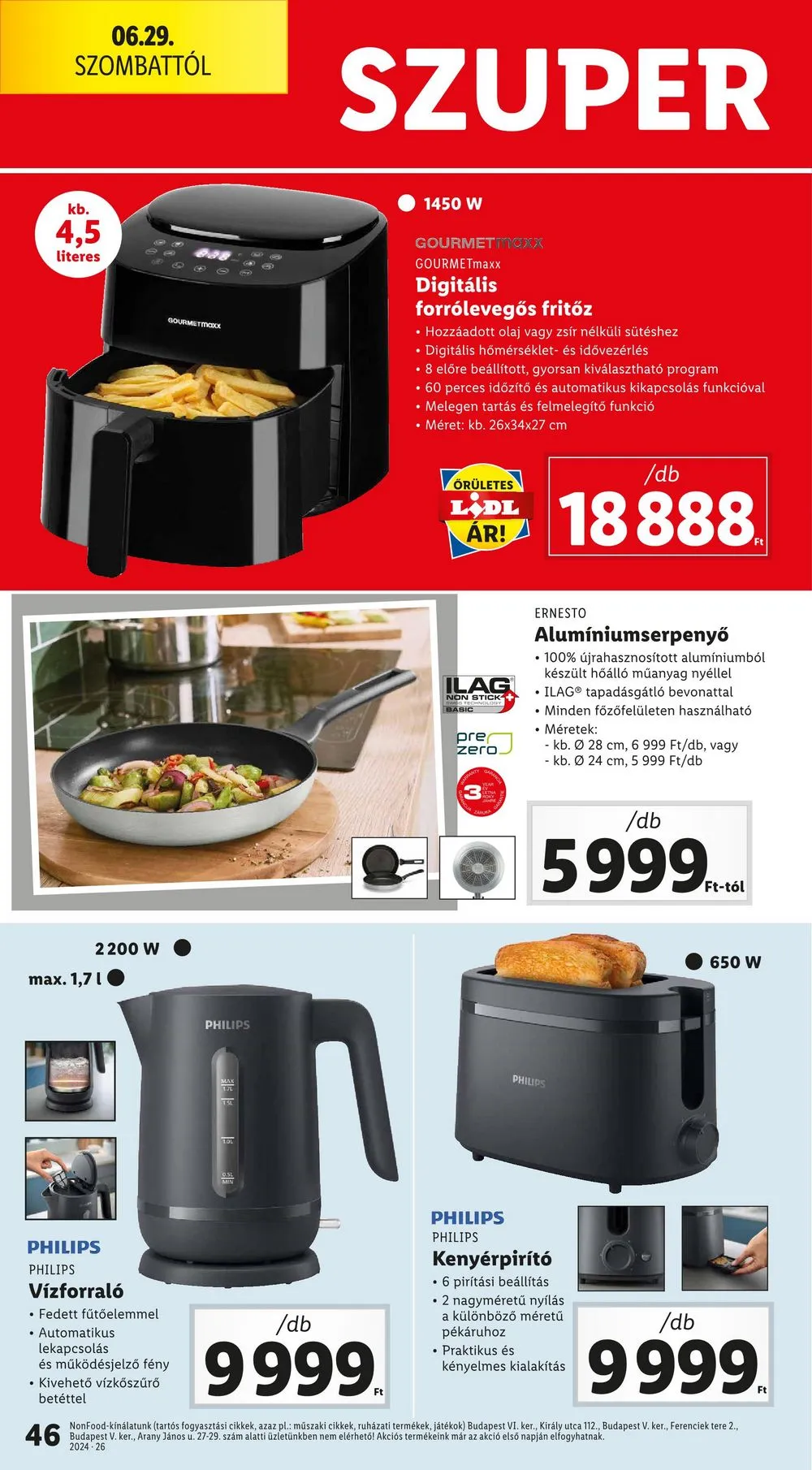 Lidl akciós újság 06.27–07.03 – 46. oldal