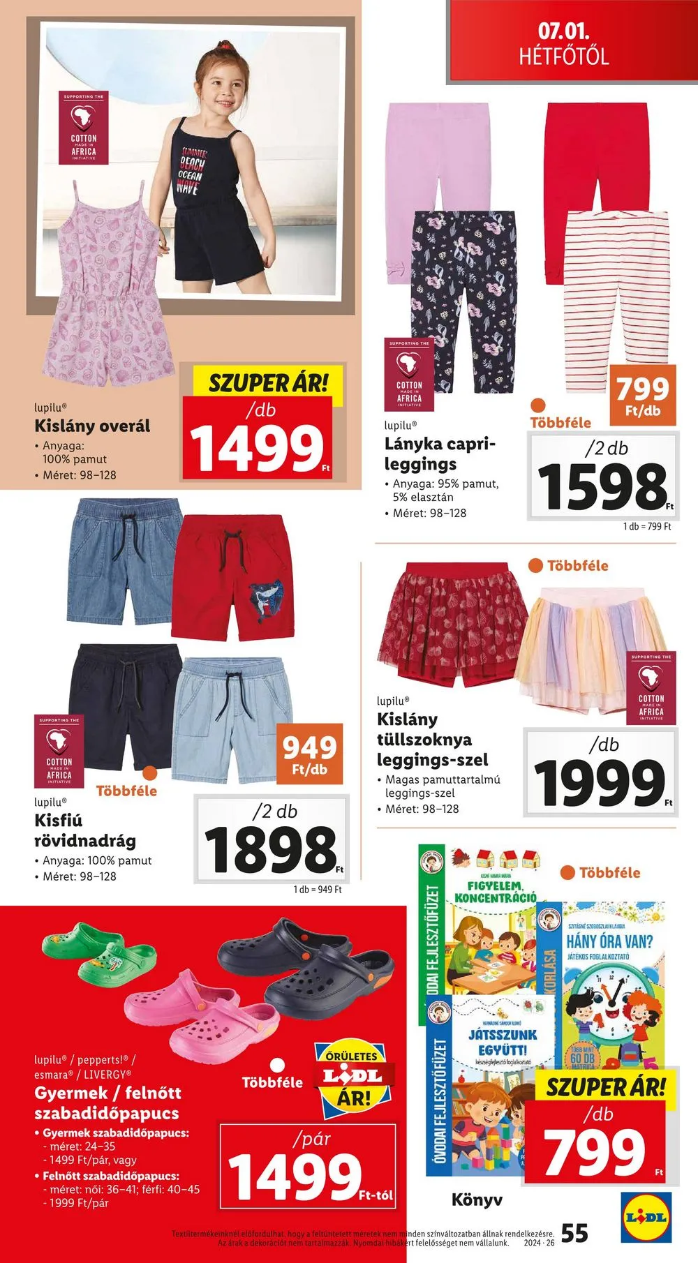 Lidl akciós újság 06.27–07.03 – 55. oldal