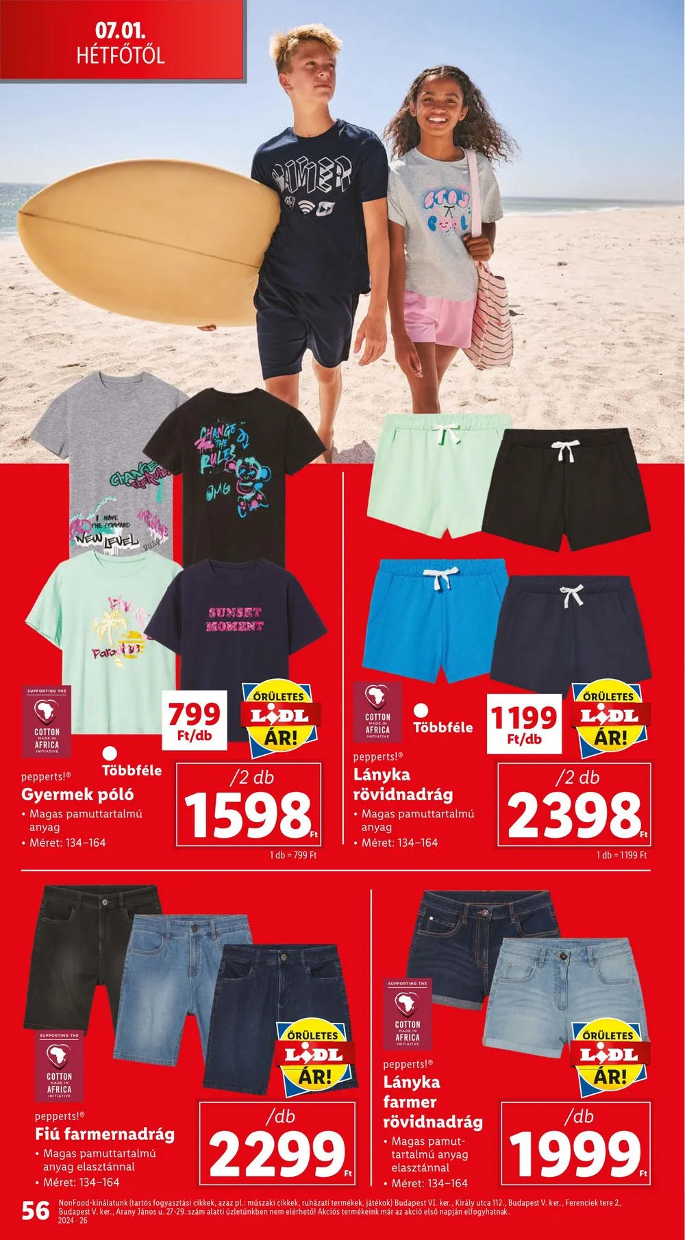 Lidl akciós újság 06.27–07.03 – 56. oldal