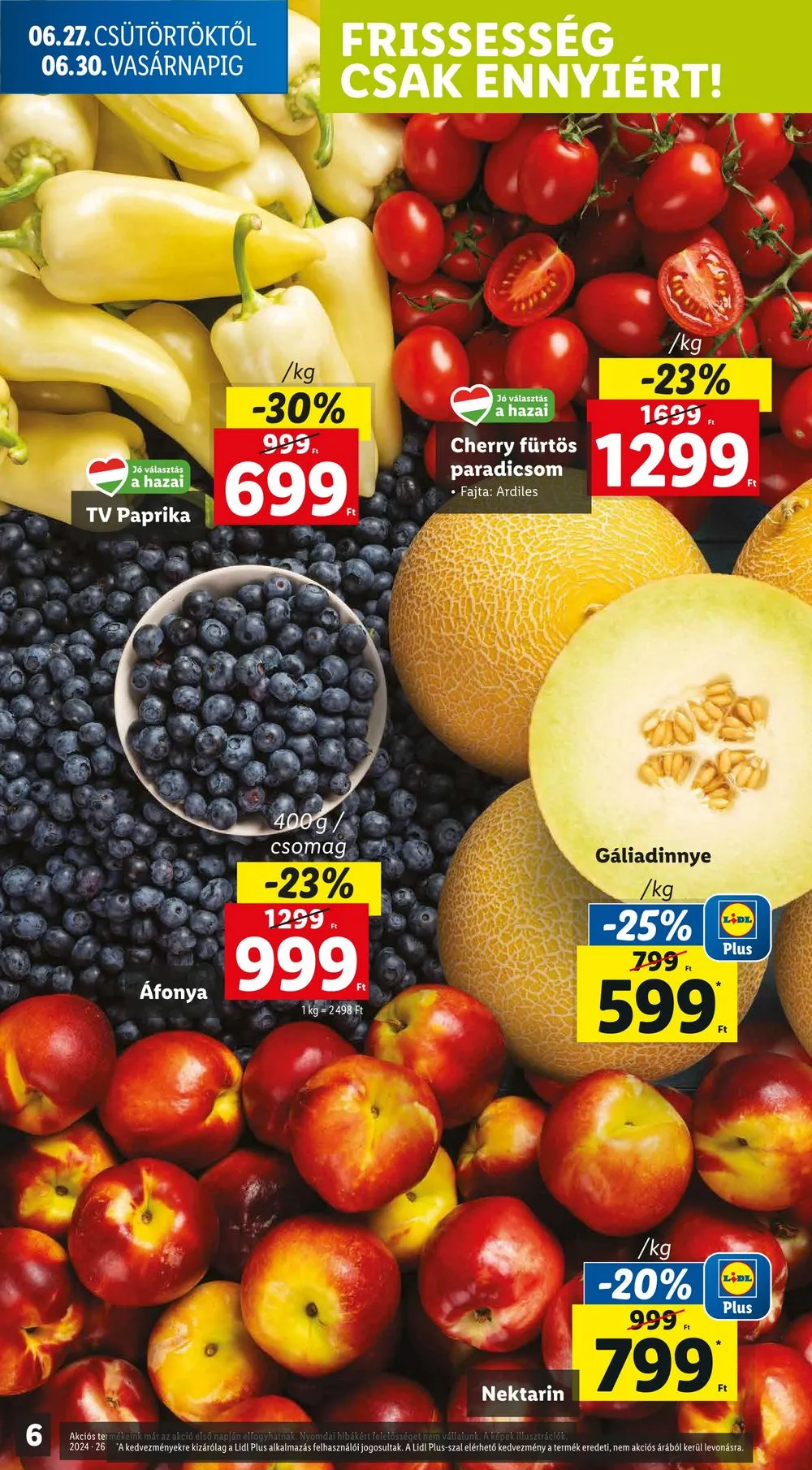 Lidl akciós újság 06.27–07.03 – 6. oldal