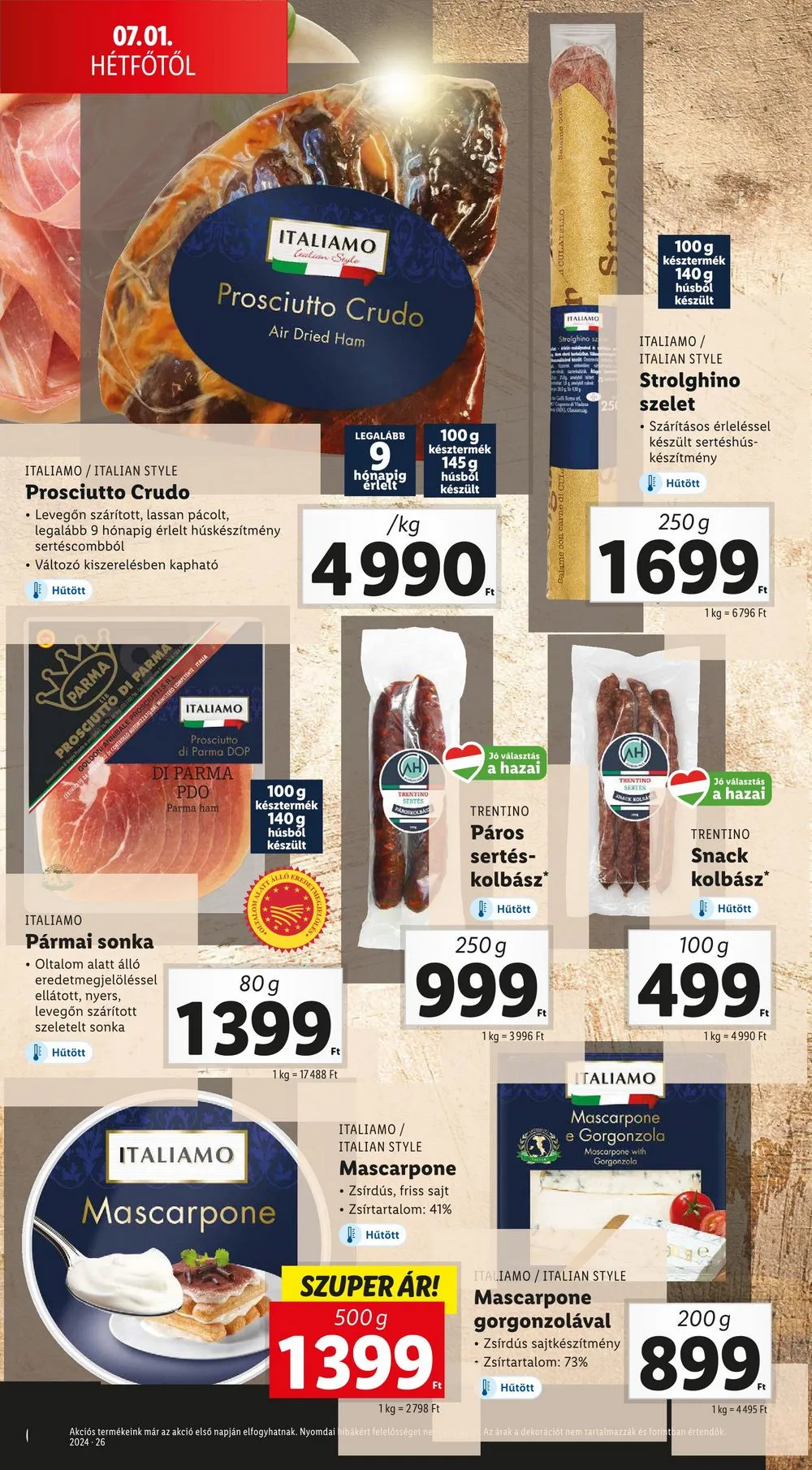 Lidl akciós újság 06.27–07.03 – 62. oldal
