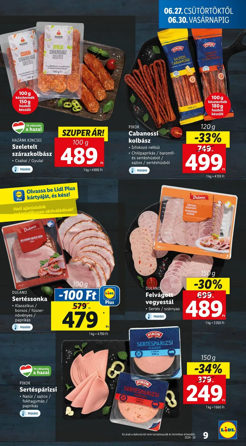 Lidl akciós újság 06.27–07.03 – 9. oldal