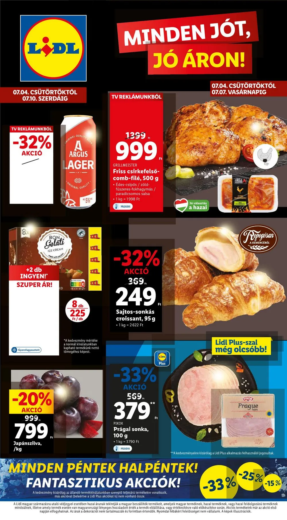 Lidl akciós újság 07.04–07.10