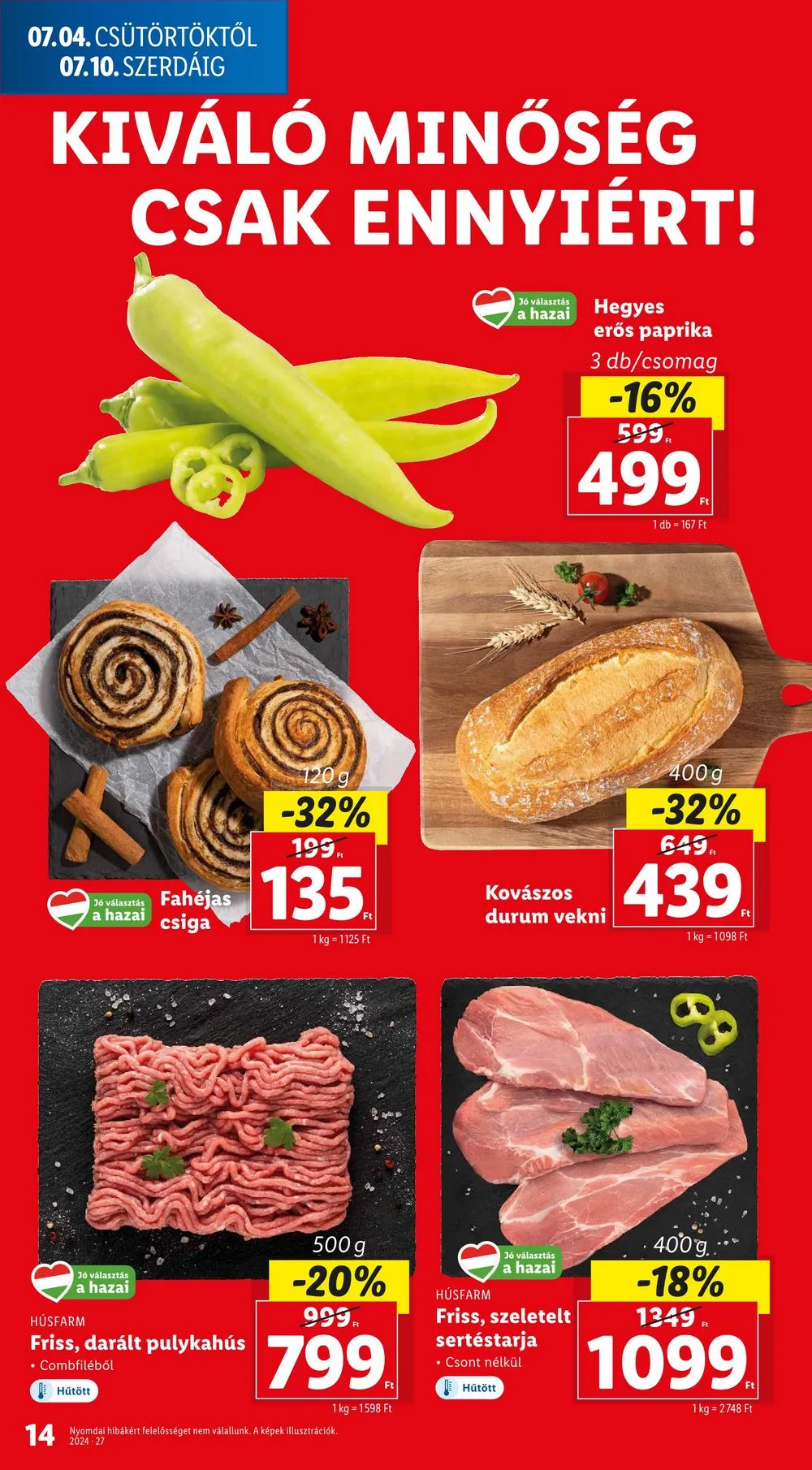 Lidl akciós újság 07.04–07.10 – 14. oldal