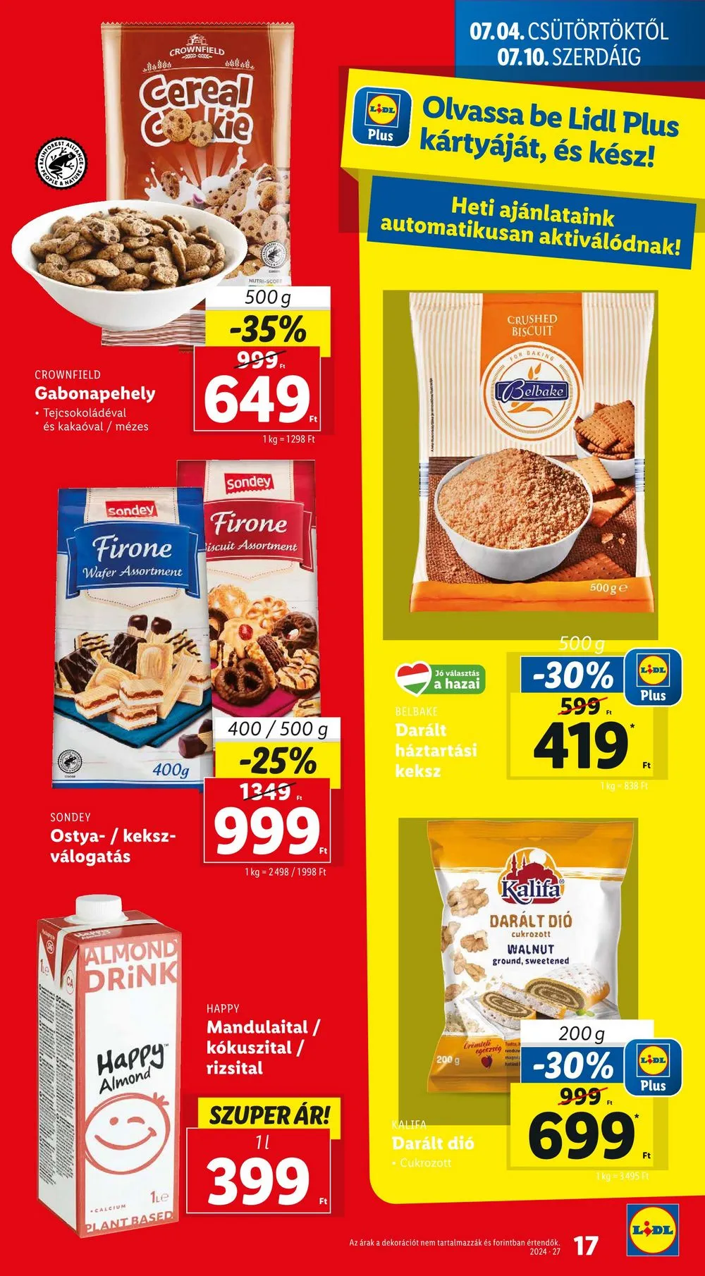 Lidl akciós újság 07.04–07.10 – 17. oldal