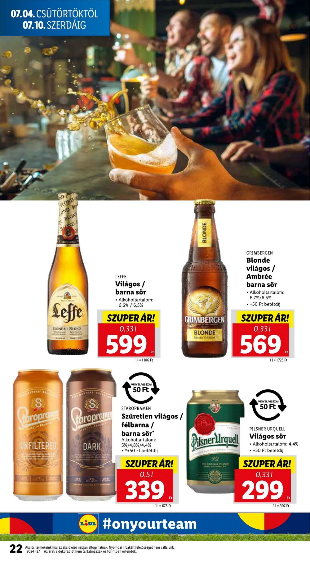 Lidl akciós újság 07.04–07.10 – 22. oldal