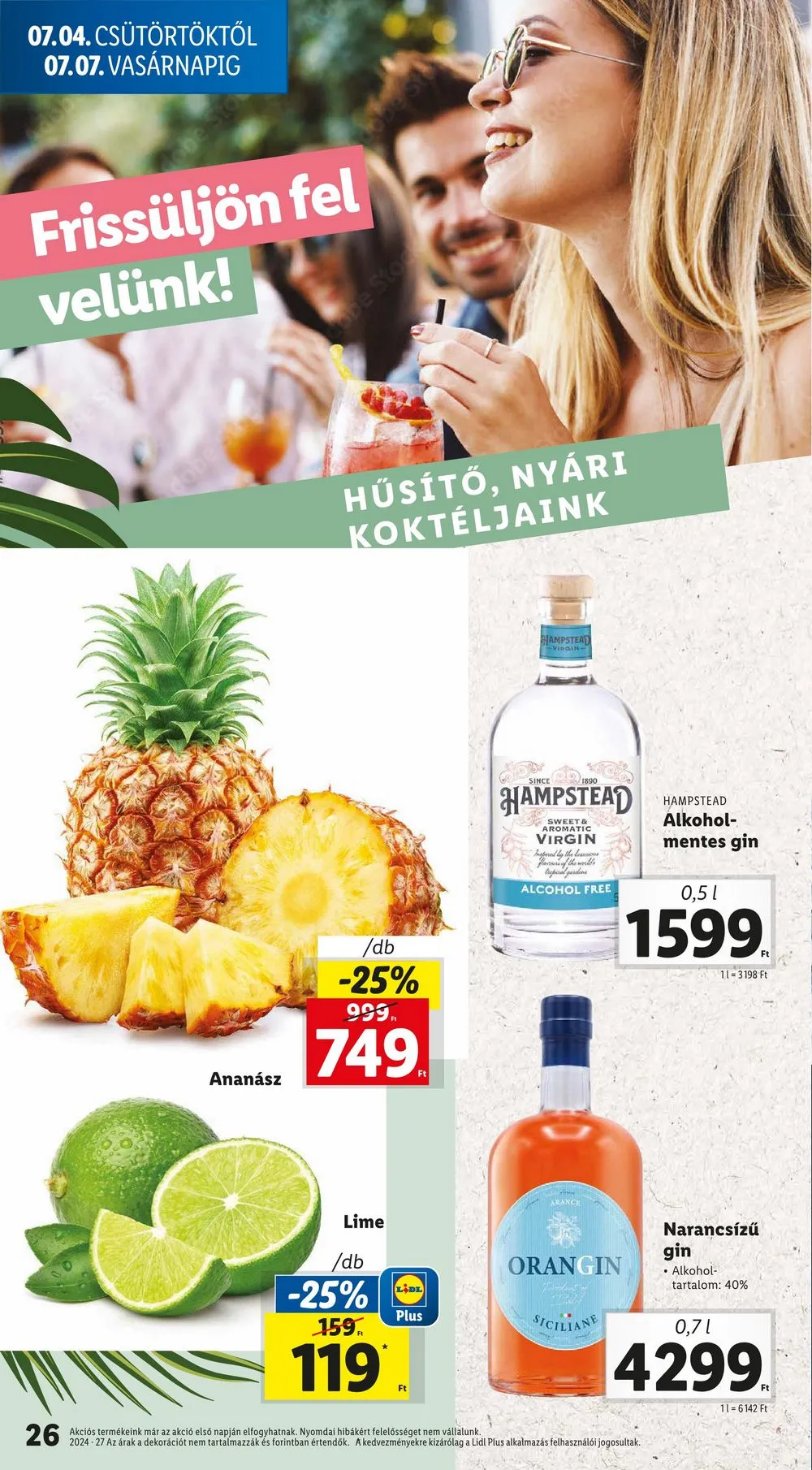 Lidl akciós újság 07.04–07.10 – 26. oldal