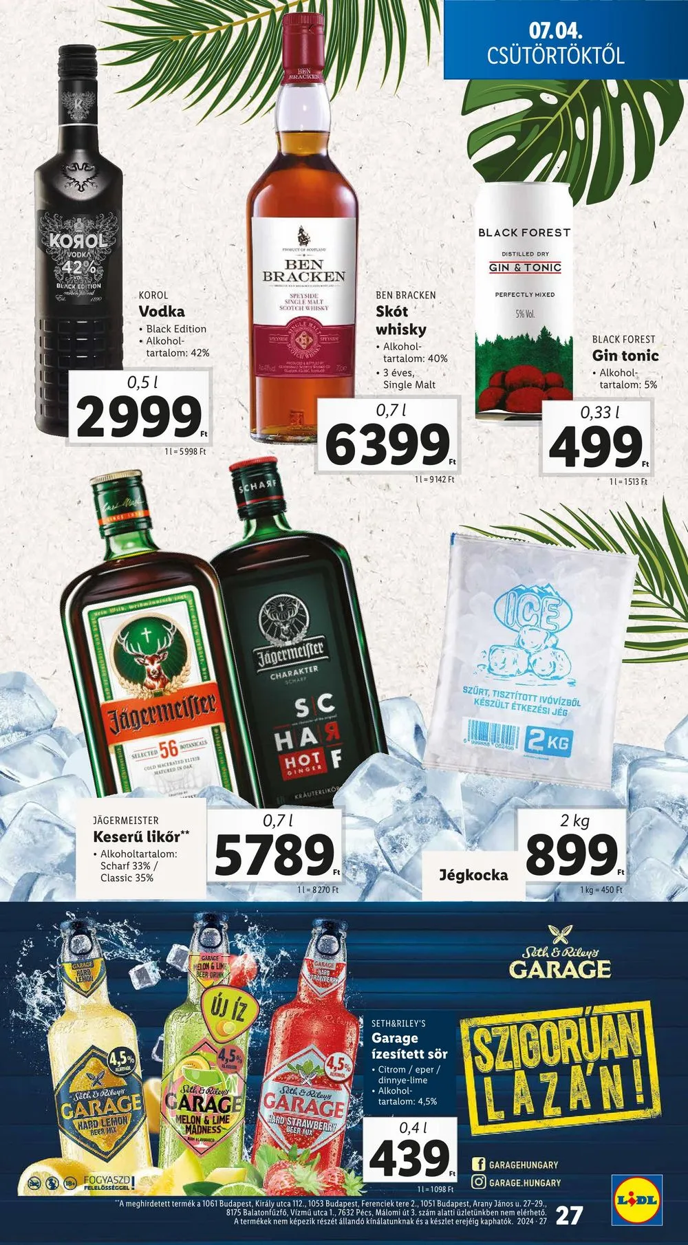 Lidl akciós újság 07.04–07.10 – 27. oldal
