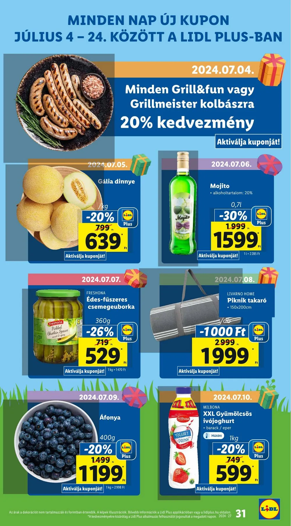Lidl akciós újság 07.04–07.10 – 31. oldal