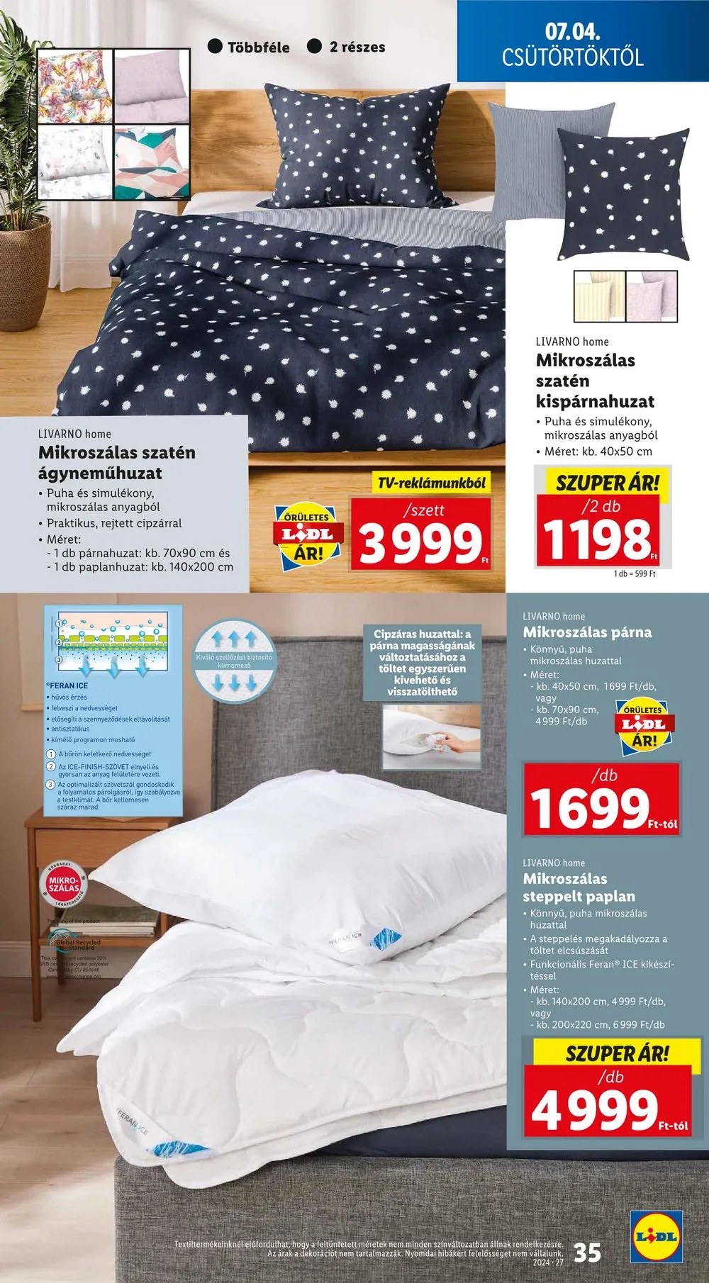 Lidl akciós újság 07.04–07.10 – 35. oldal