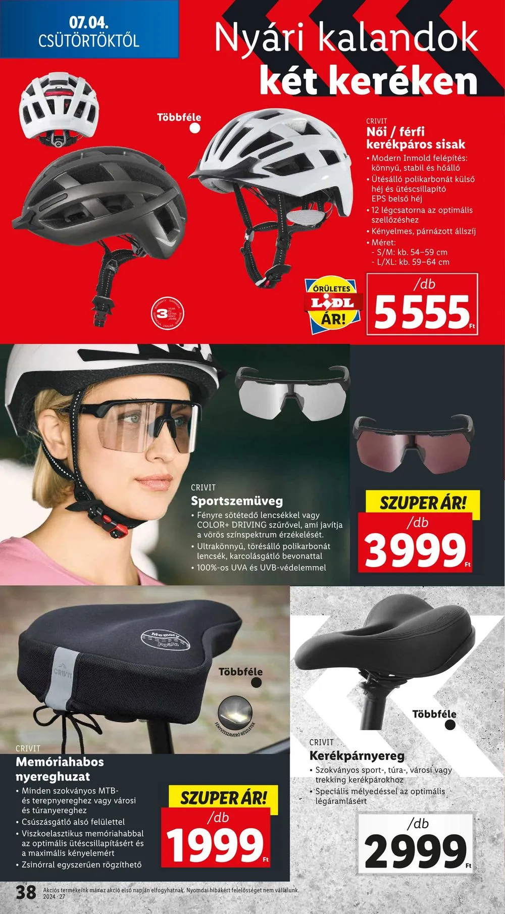 Lidl akciós újság 07.04–07.10 – 38. oldal