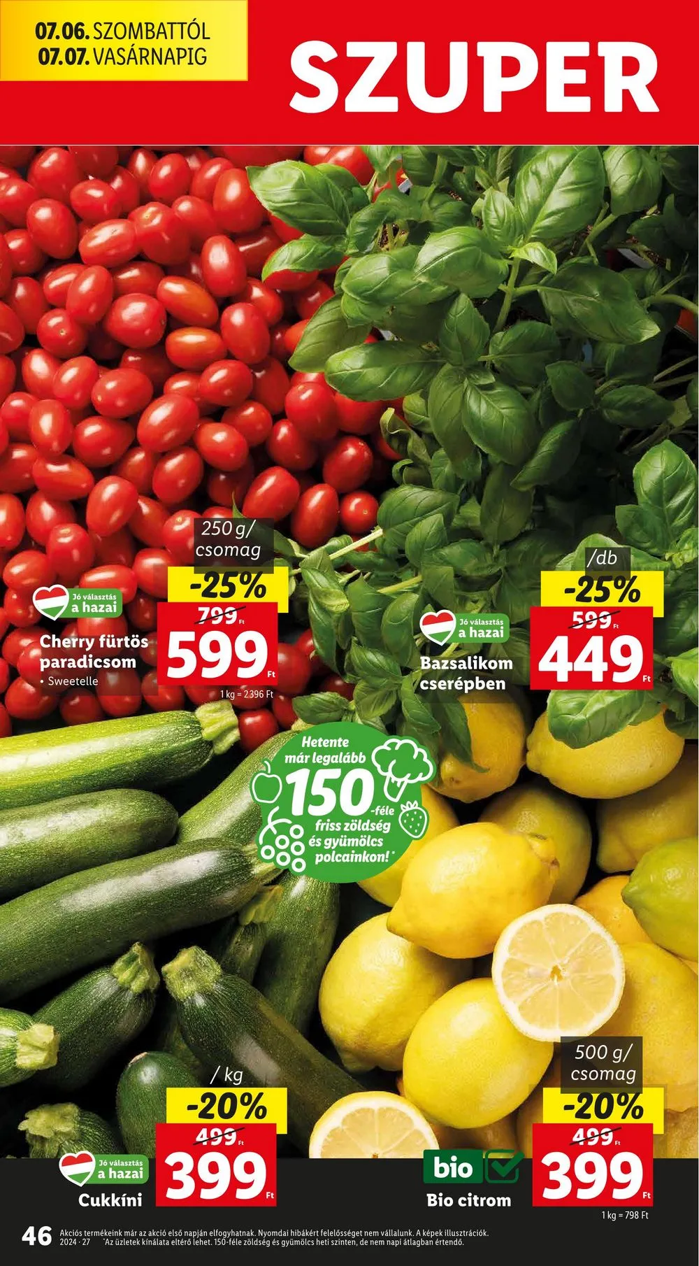 Lidl akciós újság 07.04–07.10 – 46. oldal