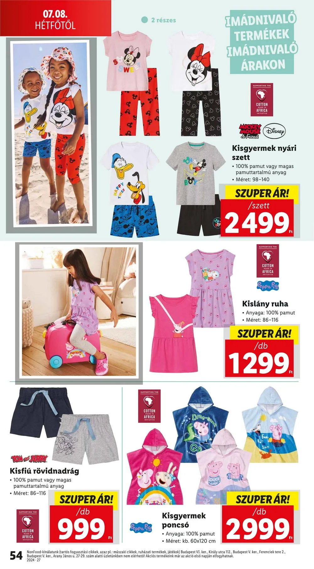 Lidl akciós újság 07.04–07.10 – 54. oldal