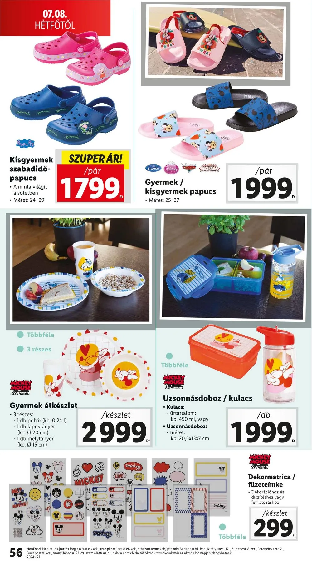 Lidl akciós újság 07.04–07.10 – 56. oldal