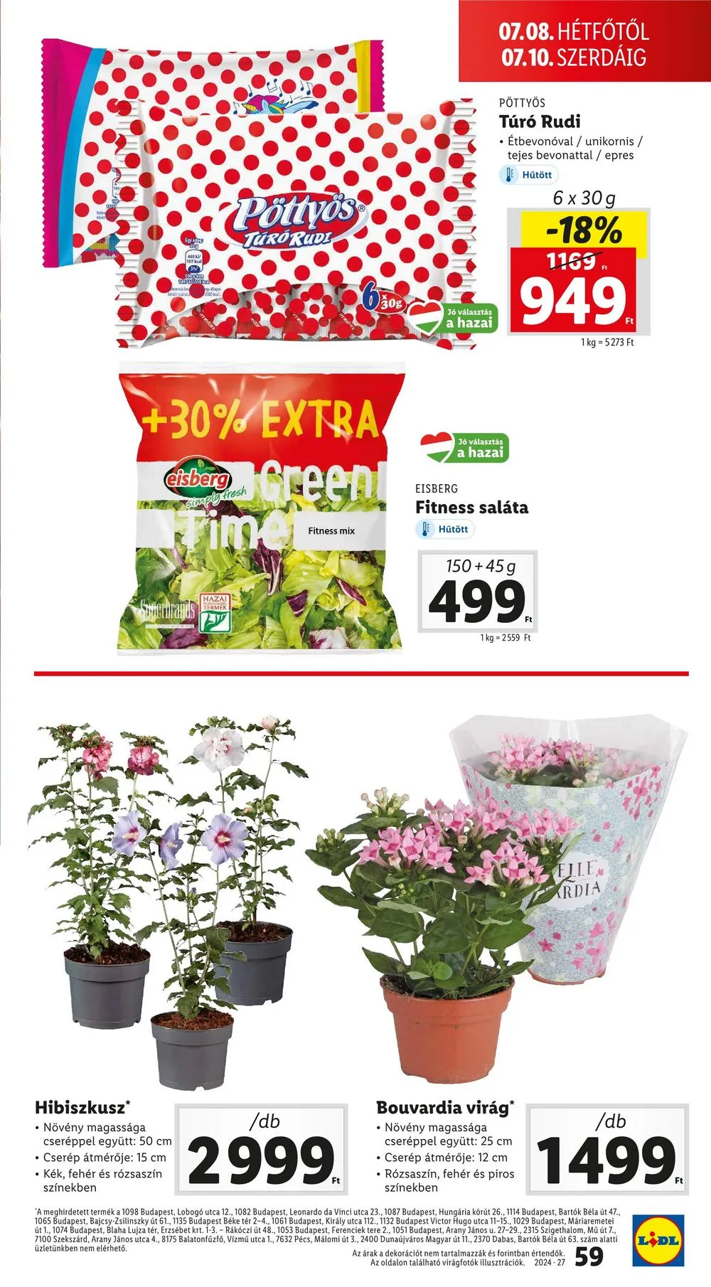 Lidl akciós újság 07.04–07.10 – 59. oldal
