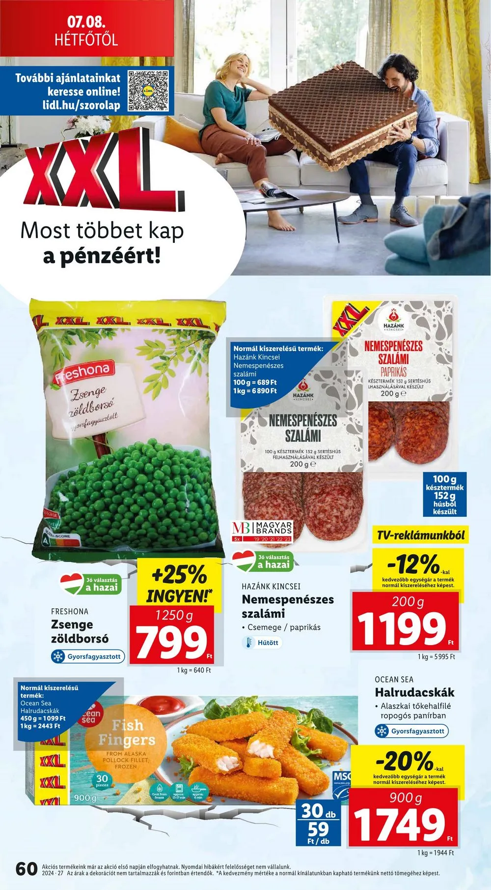 Lidl akciós újság 07.04–07.10 – 60. oldal
