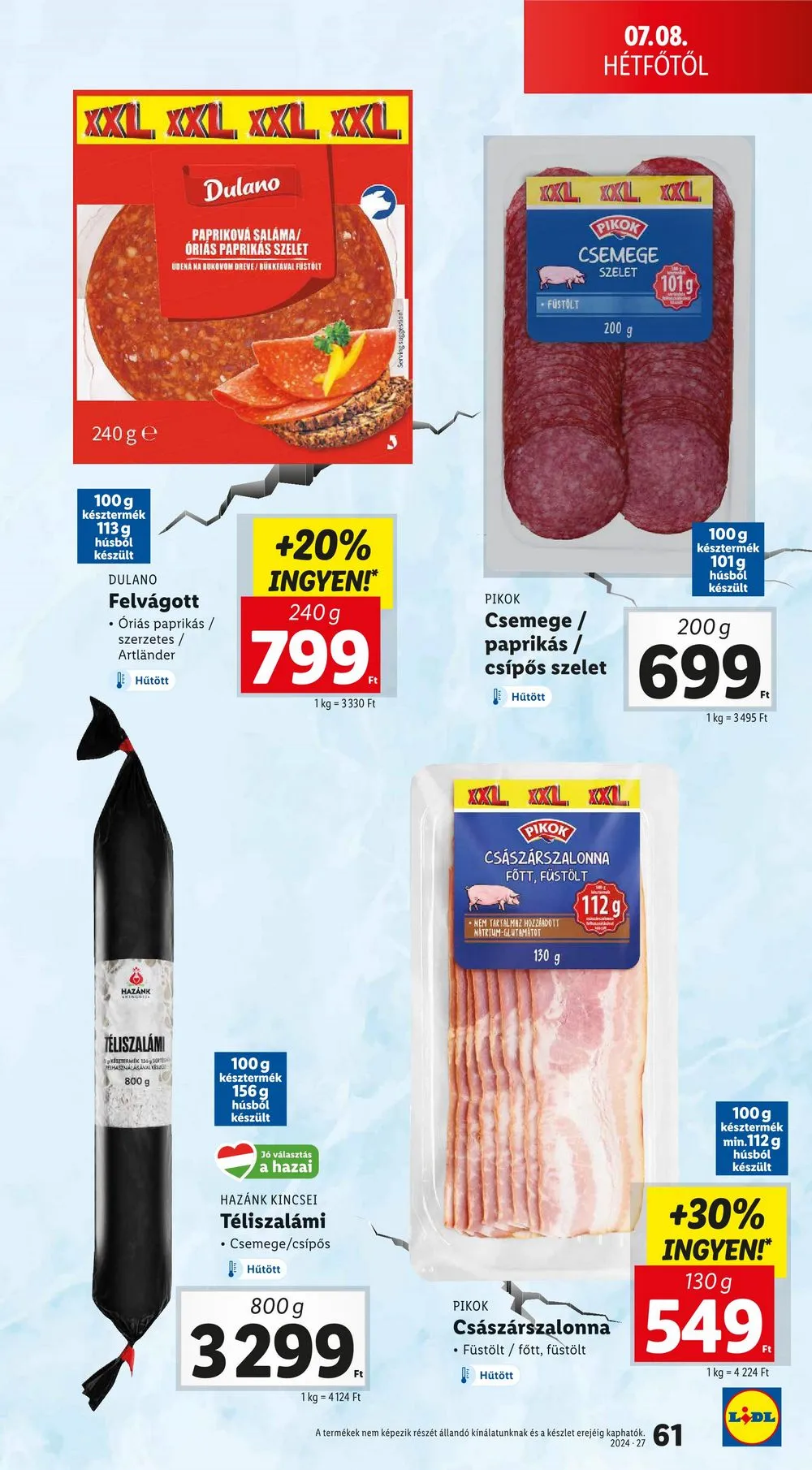 Lidl akciós újság 07.04–07.10 – 61. oldal