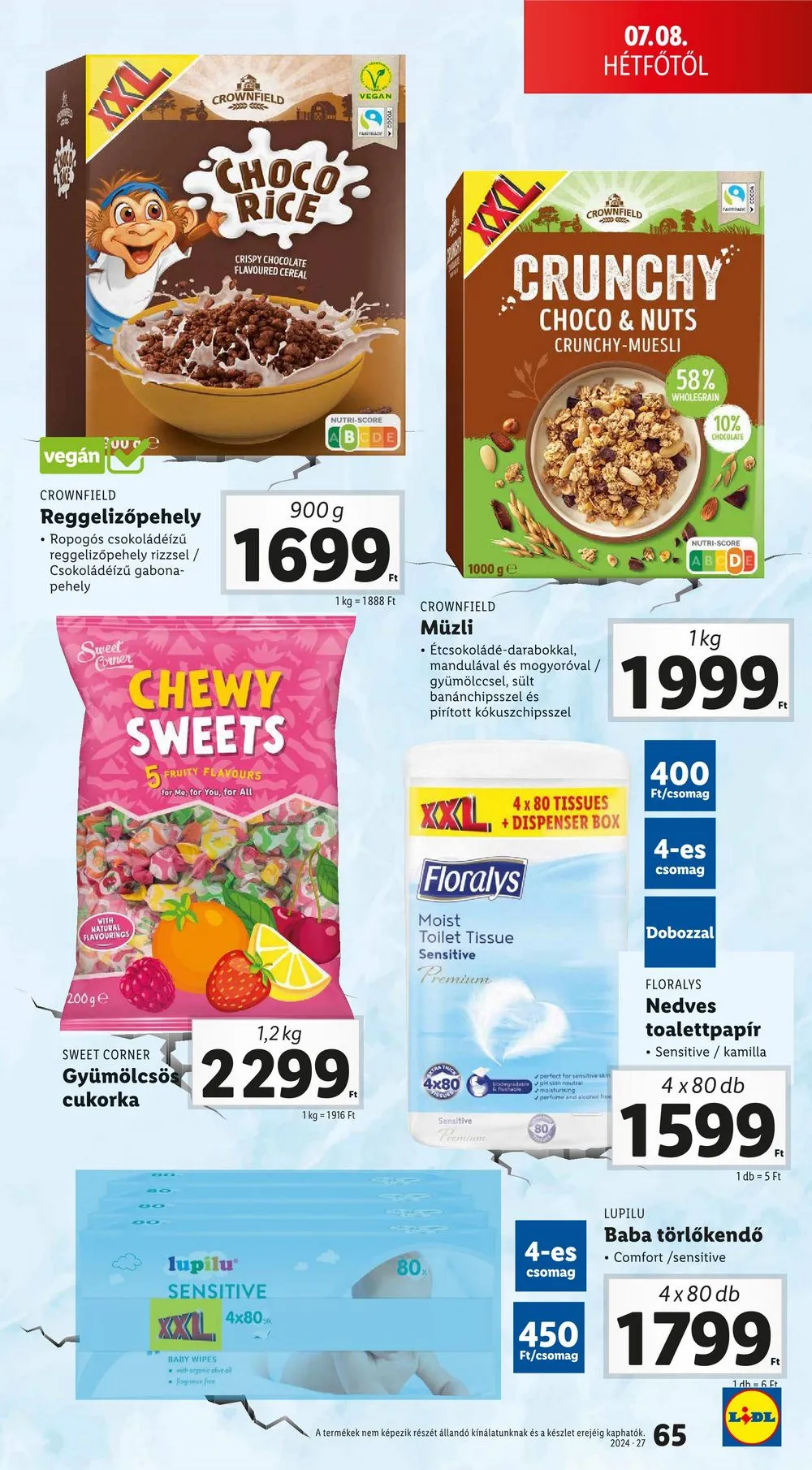 Lidl akciós újság 07.04–07.10 – 65. oldal