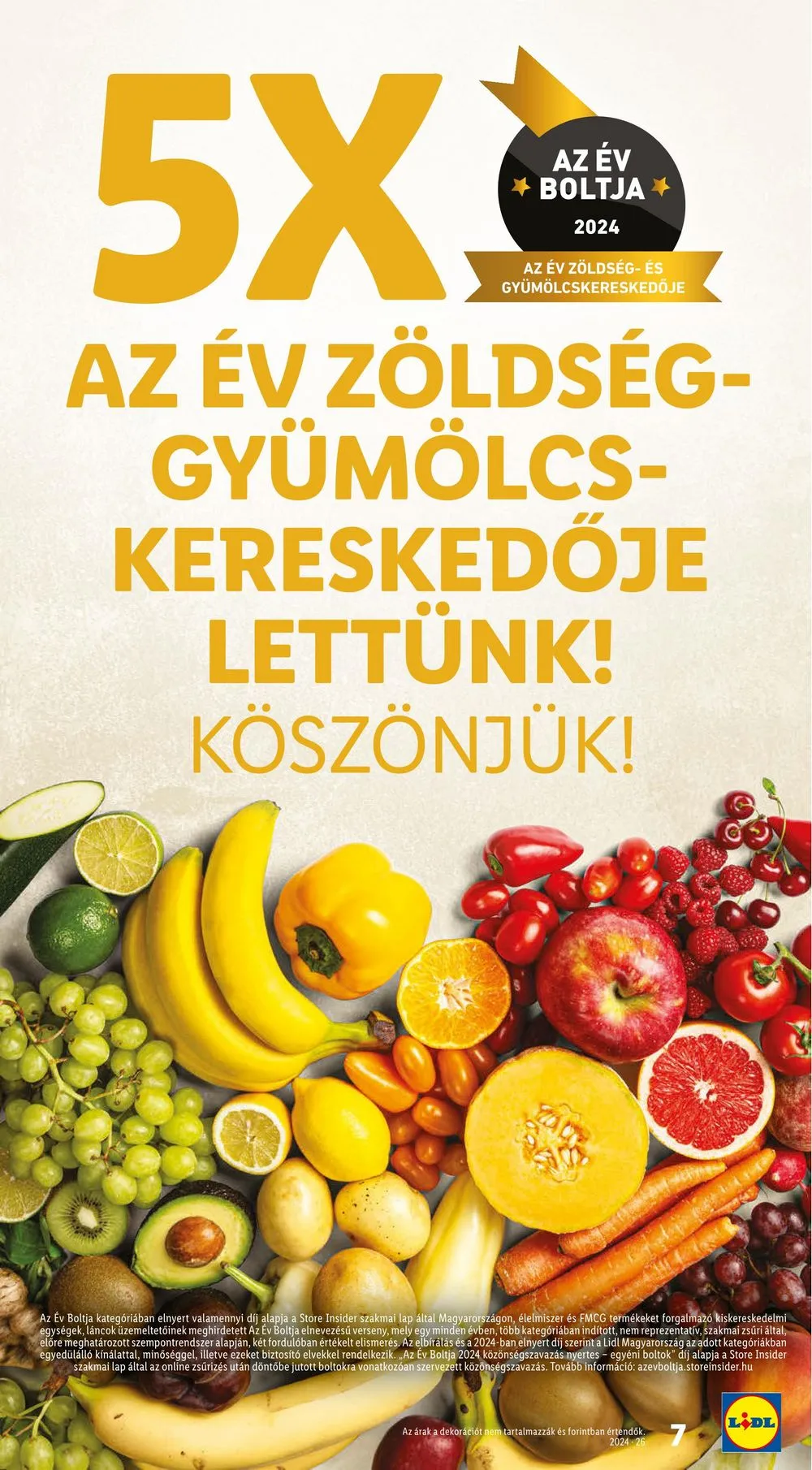 Lidl akciós újság 07.04–07.10 – 7. oldal