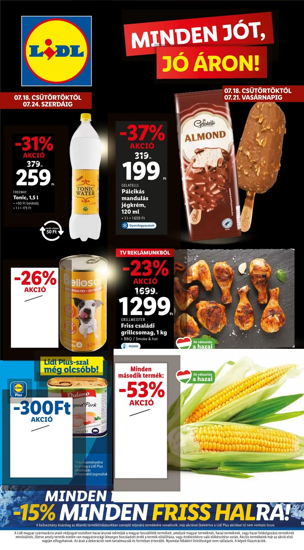 Lidl akciós újság 07.18–07.24