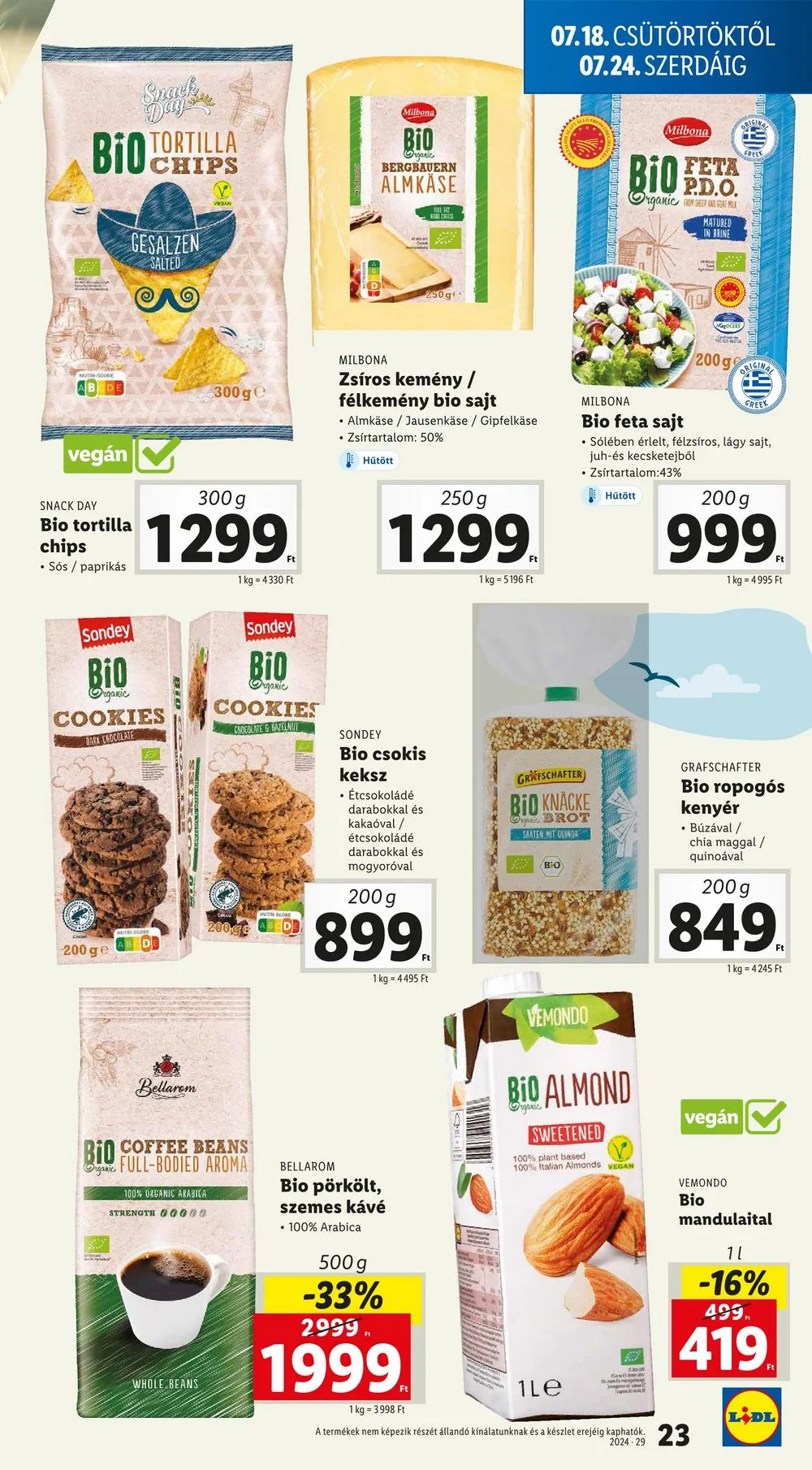 Lidl akciós újság 07.18–07.24 – 23. oldal