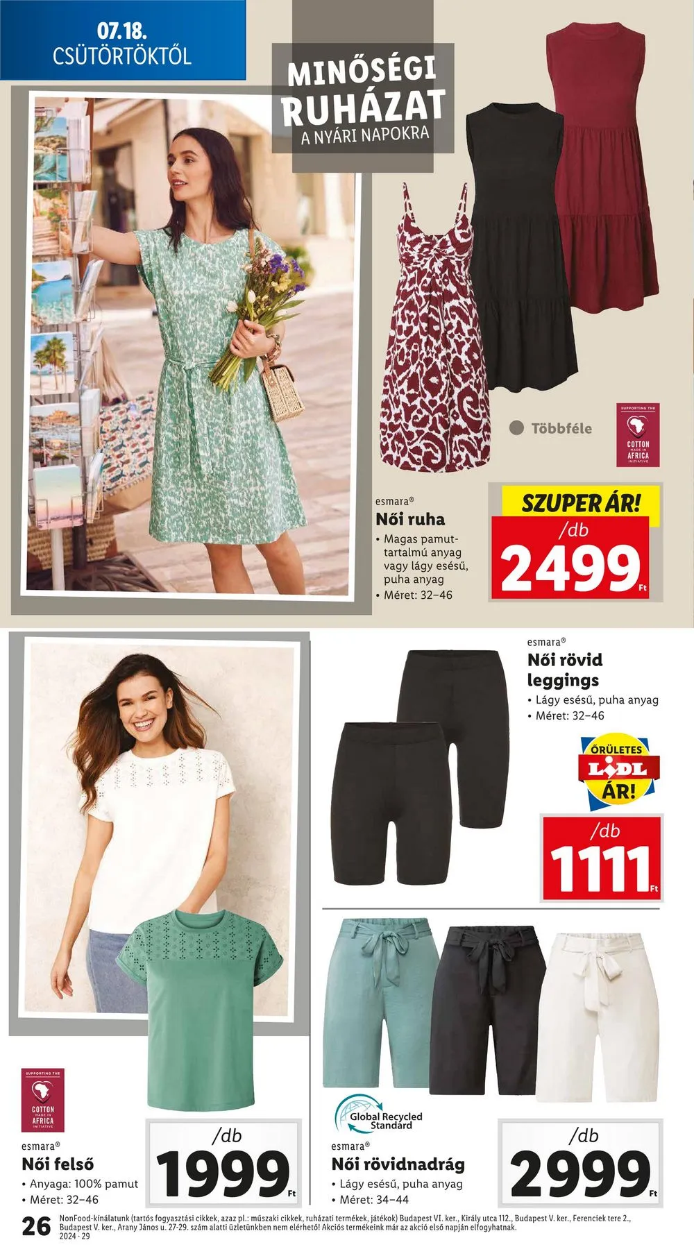 Lidl akciós újság 07.18–07.24 – 26. oldal