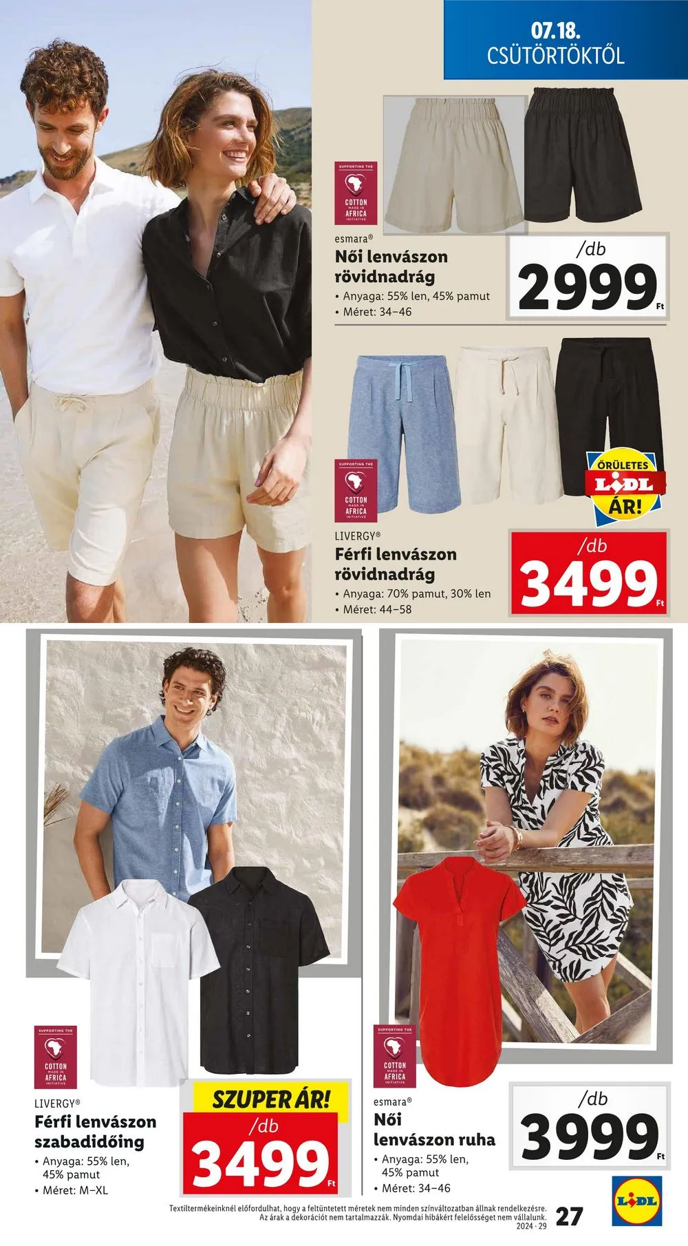 Lidl akciós újság 07.18–07.24 – 27. oldal