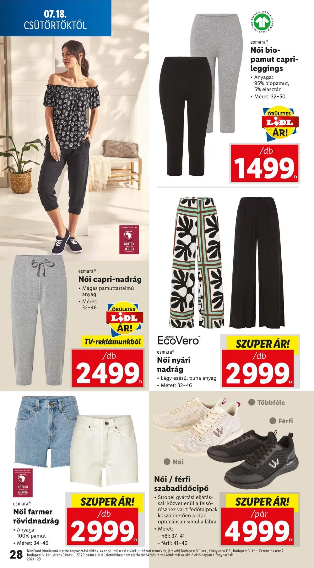 Lidl akciós újság 07.18–07.24 – 28. oldal
