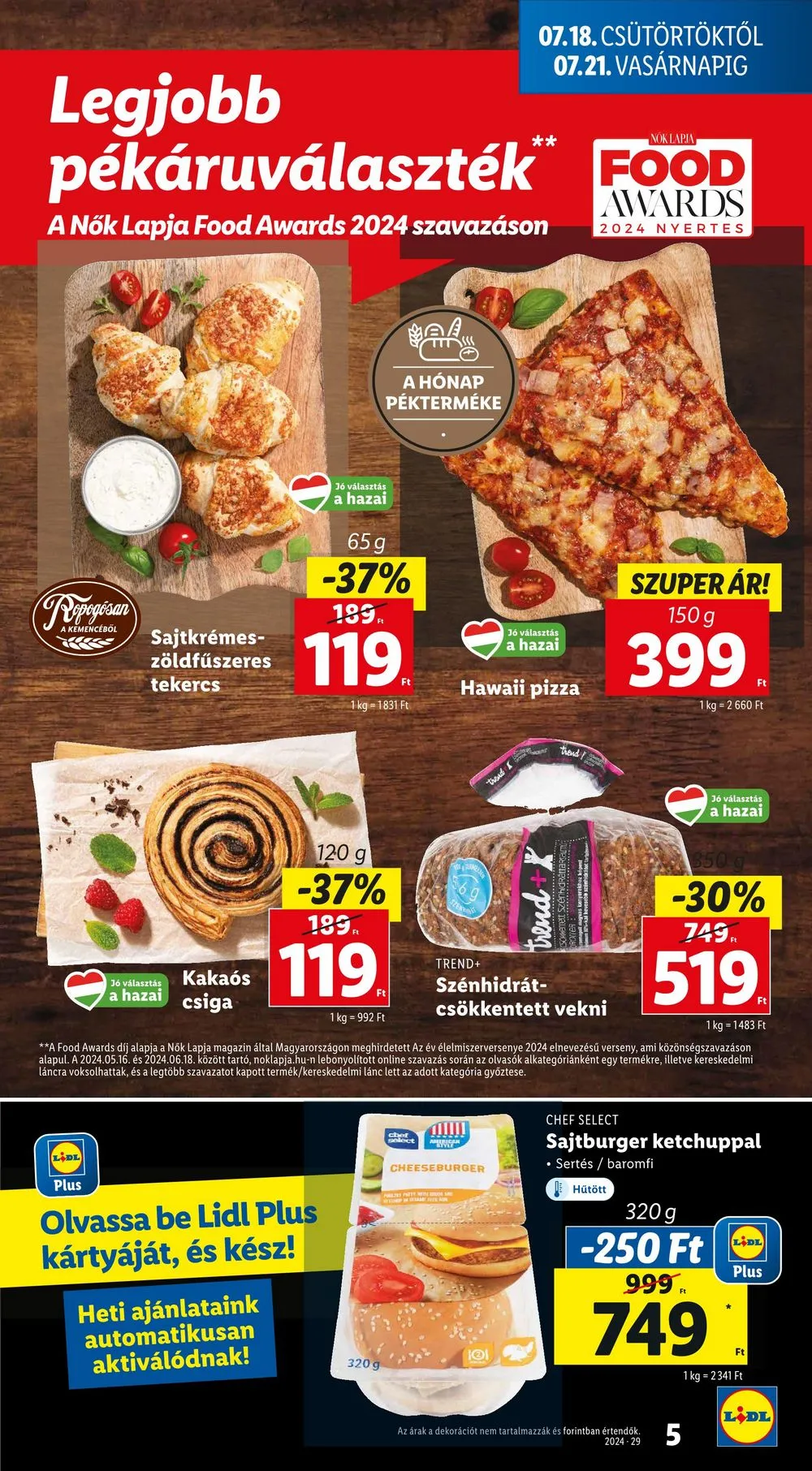 Lidl akciós újság 07.18–07.24 – 5. oldal