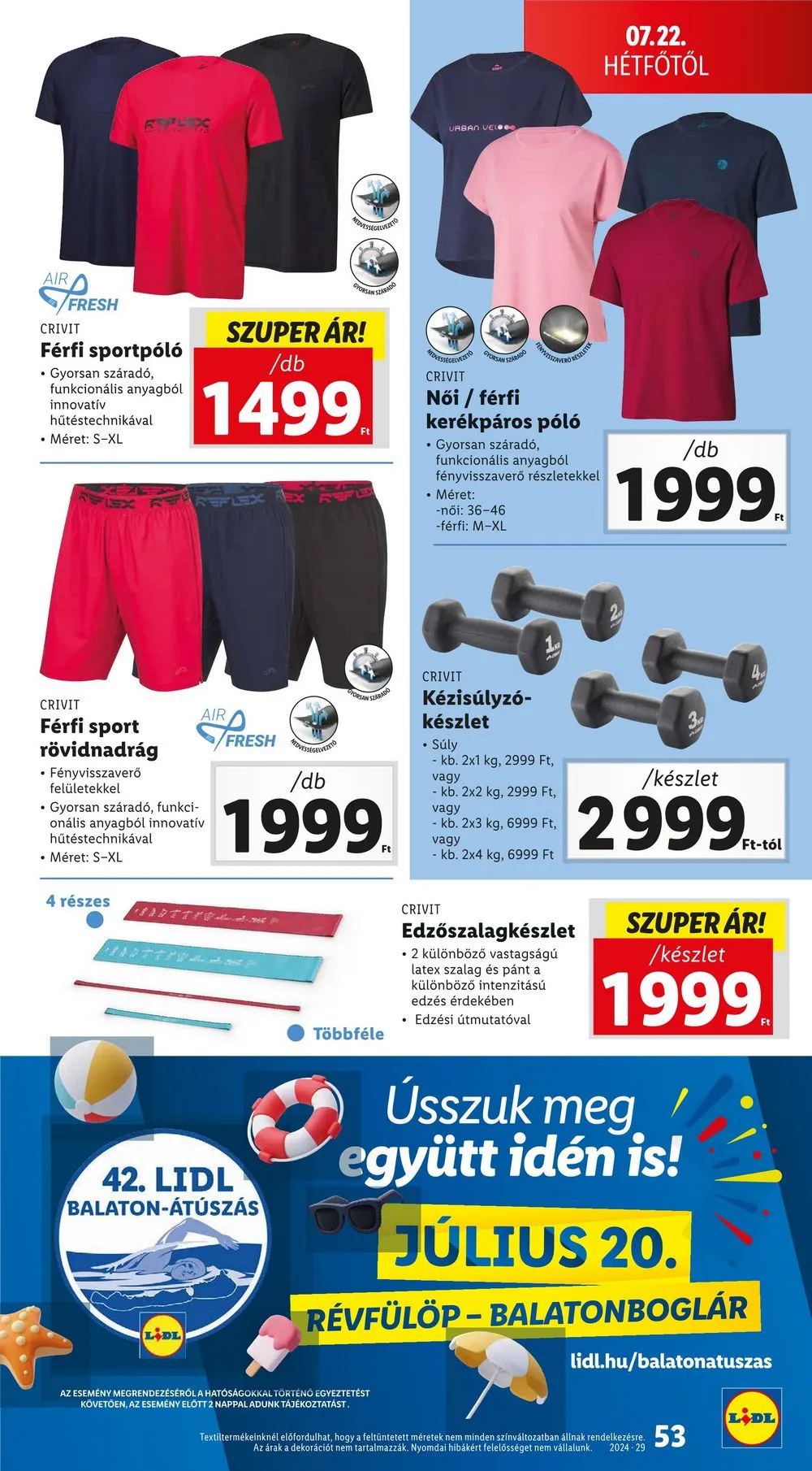 Lidl akciós újság 07.18–07.24 – 53. oldal