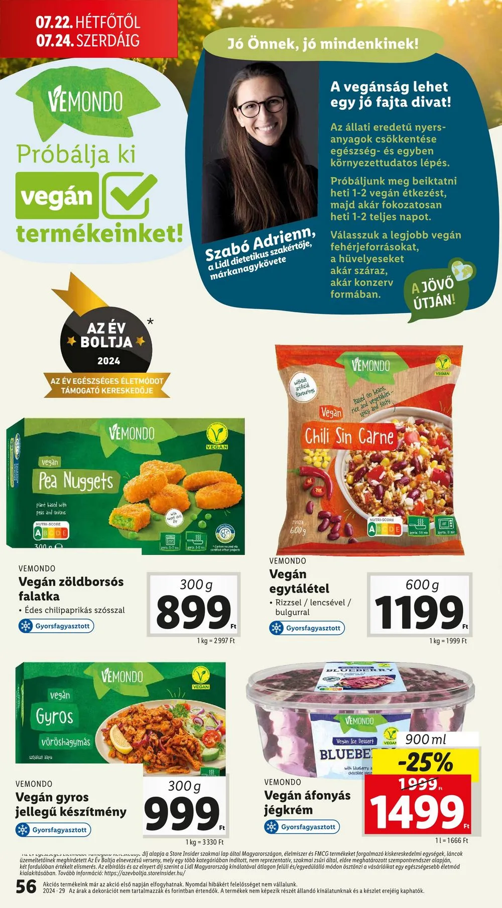 Lidl akciós újság 07.18–07.24 – 56. oldal