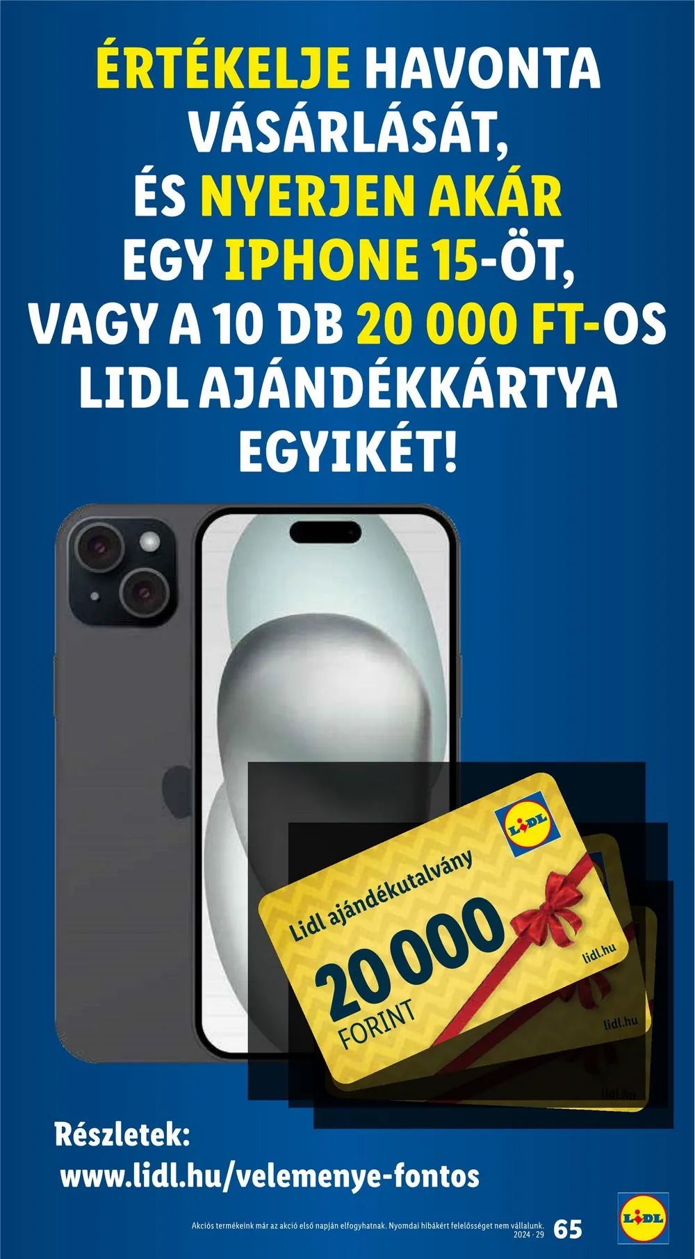 Lidl akciós újság 07.18–07.24 – 65. oldal