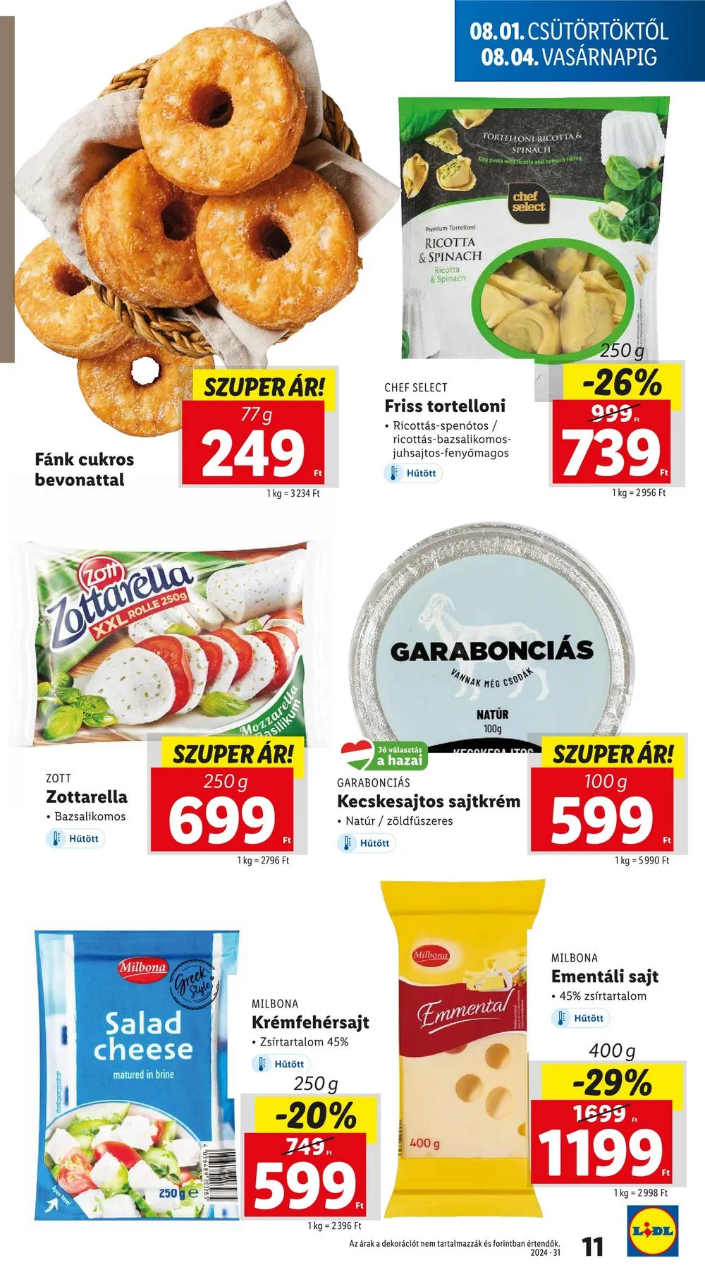 Lidl akciós újság 08.01–08.07 – 11. oldal