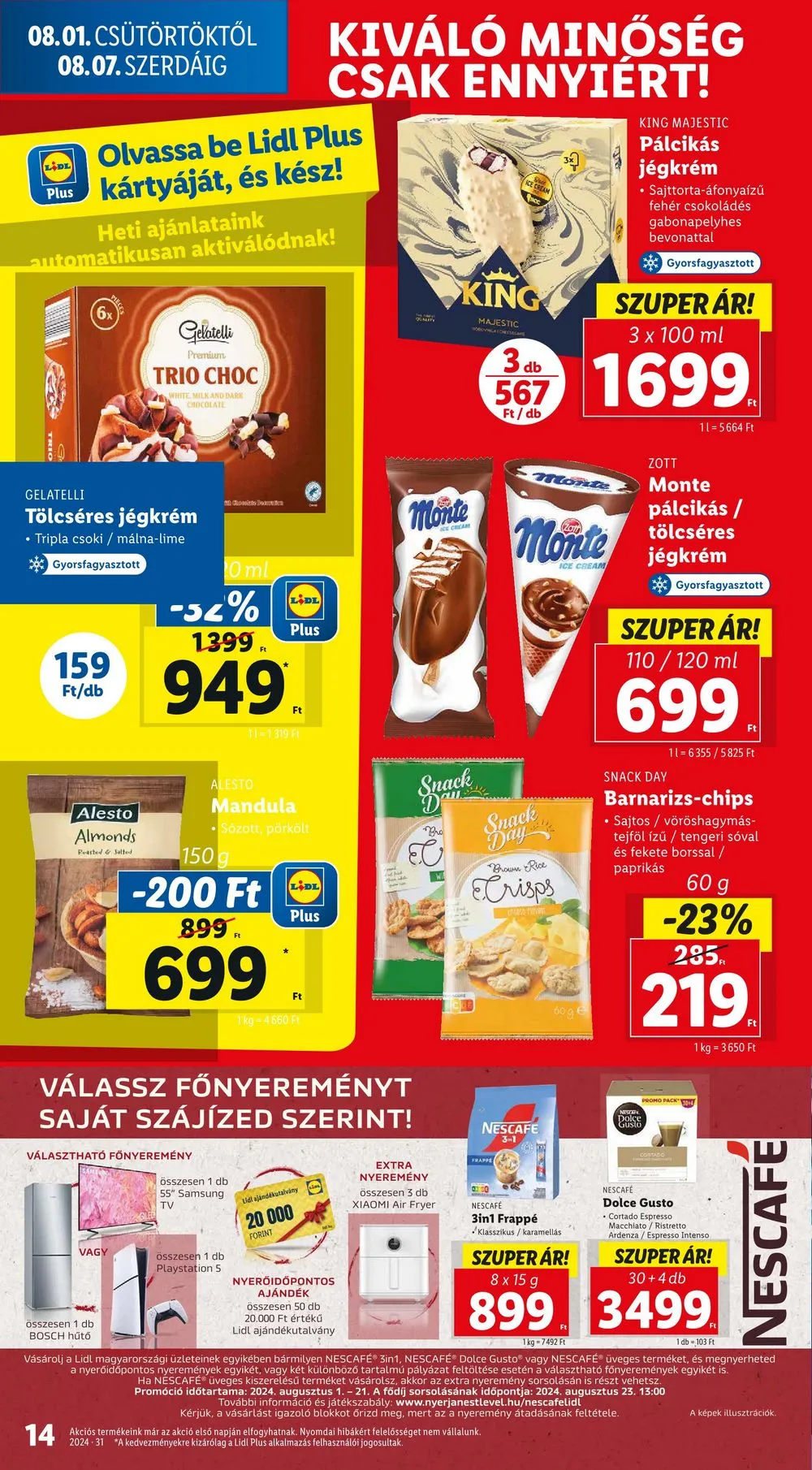 Lidl akciós újság 08.01–08.07 – 14. oldal