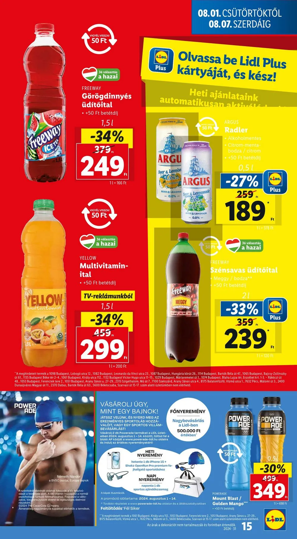 Lidl akciós újság 08.01–08.07 – 15. oldal