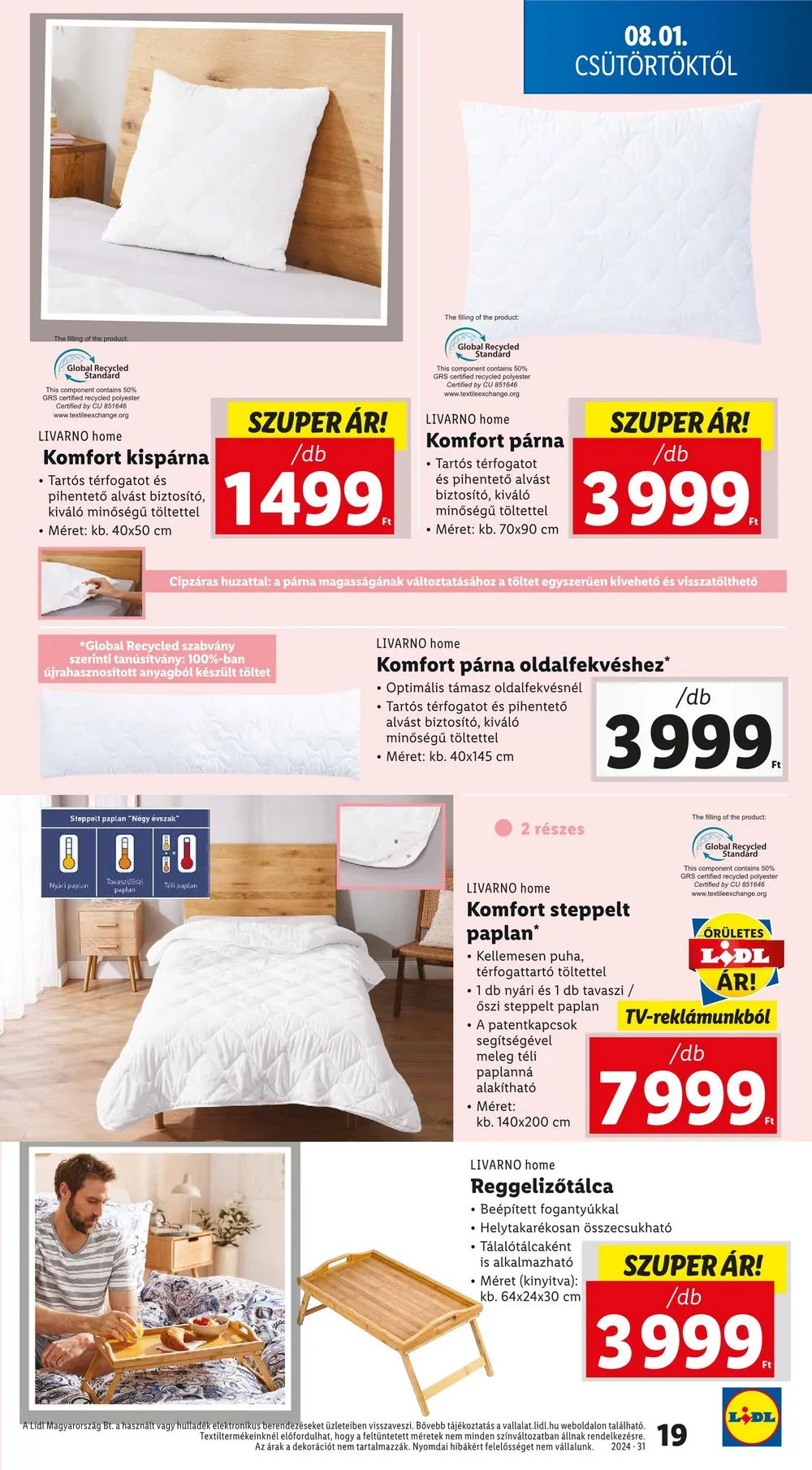Lidl akciós újság 08.01–08.07 – 19. oldal