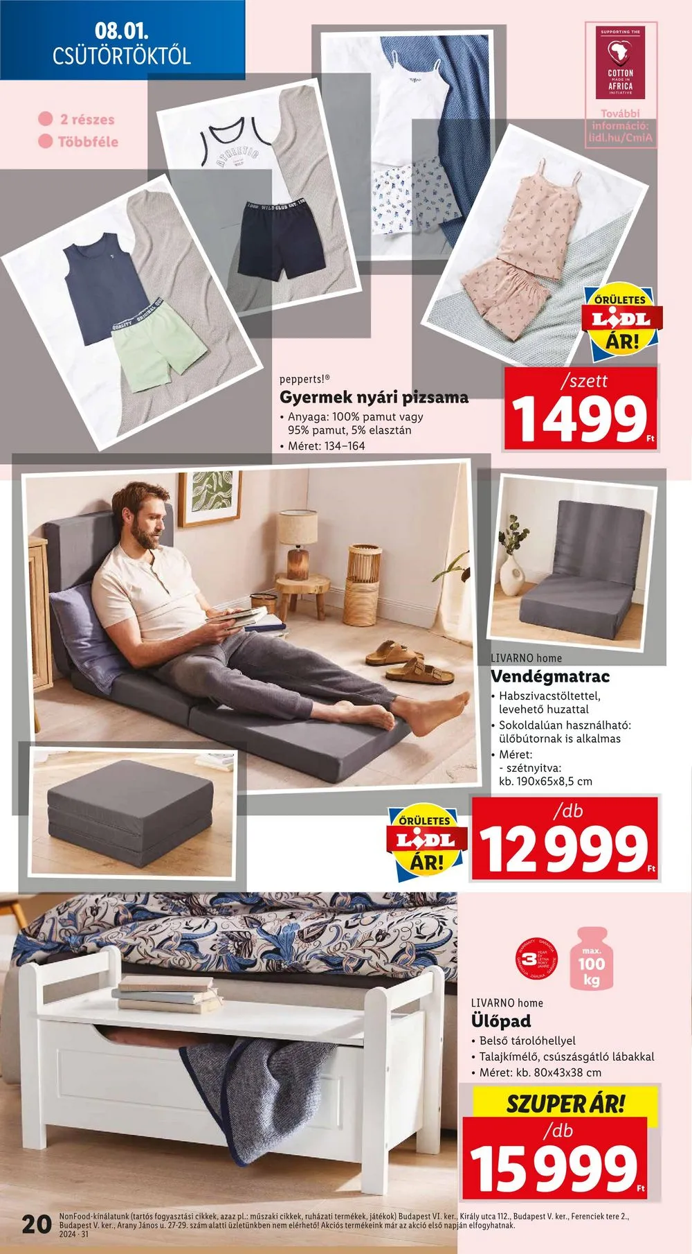 Lidl akciós újság 08.01–08.07 – 20. oldal