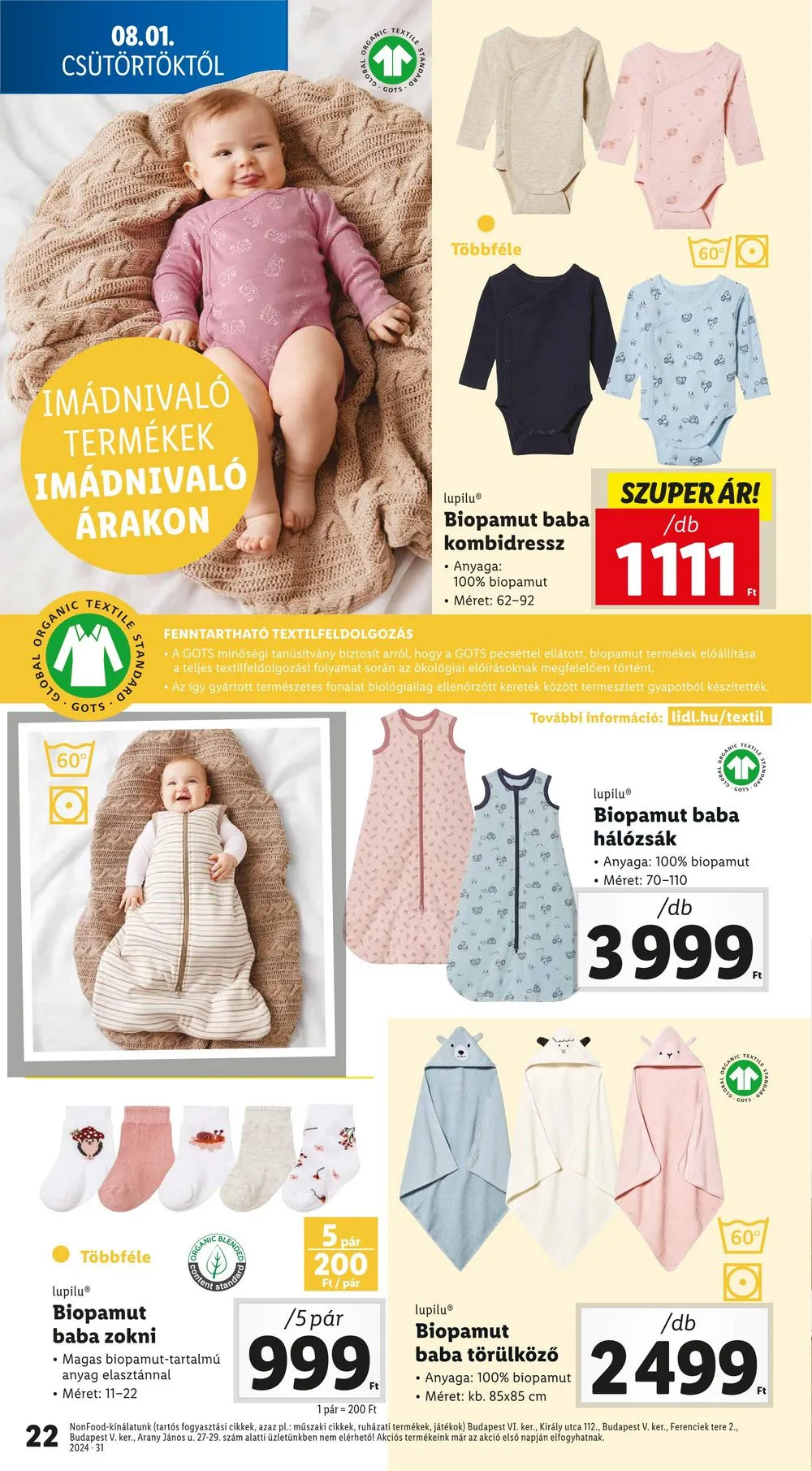 Lidl akciós újság 08.01–08.07 – 22. oldal