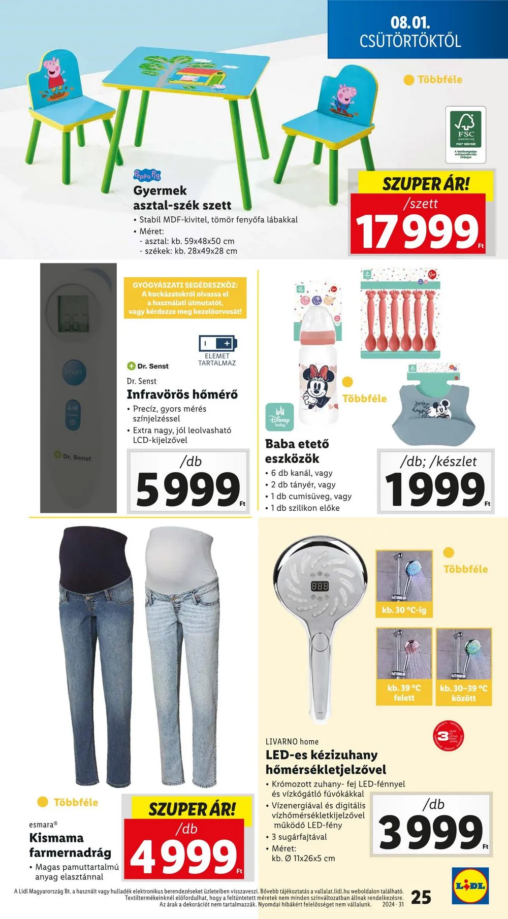 Lidl akciós újság 08.01–08.07 – 25. oldal