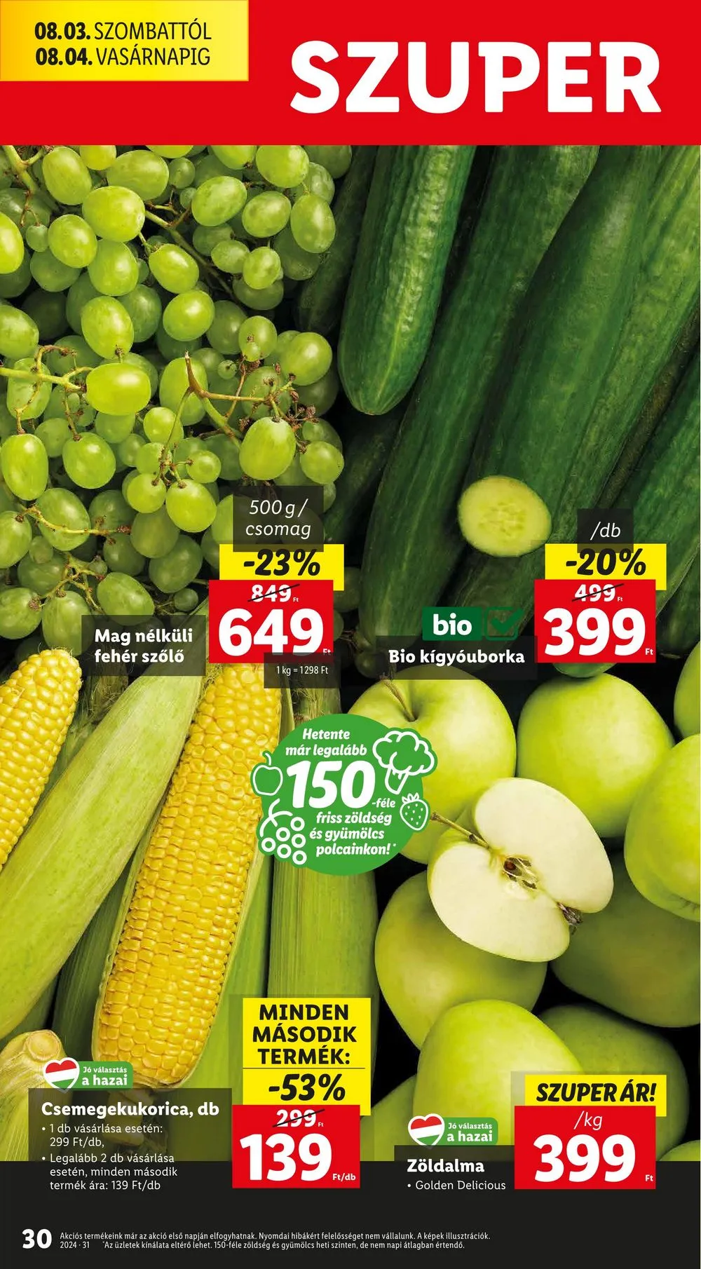 Lidl akciós újság 08.01–08.07 – 30. oldal