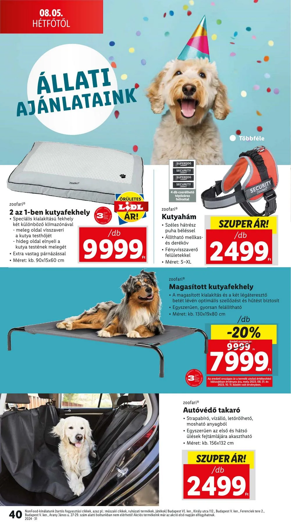 Lidl akciós újság 08.01–08.07 – 40. oldal