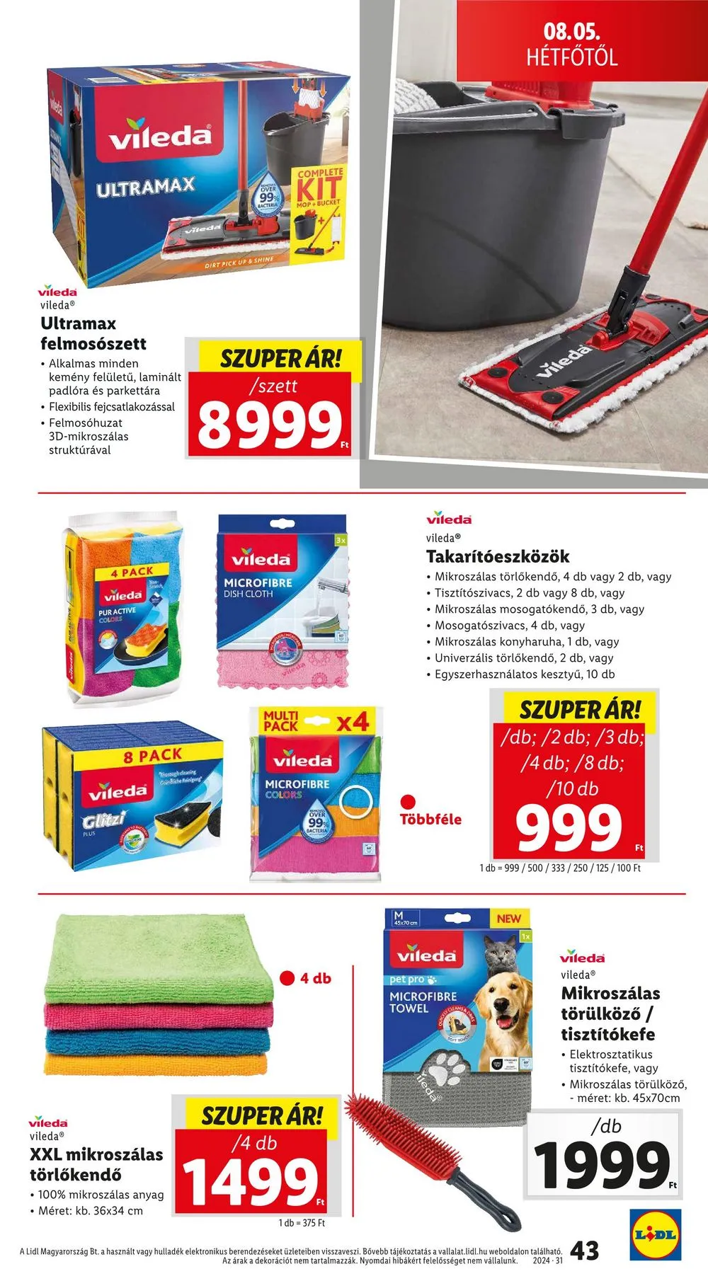 Lidl akciós újság 08.01–08.07 – 43. oldal