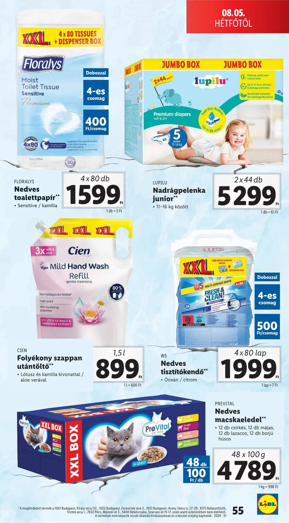 Lidl akciós újság 08.01–08.07 – 55. oldal