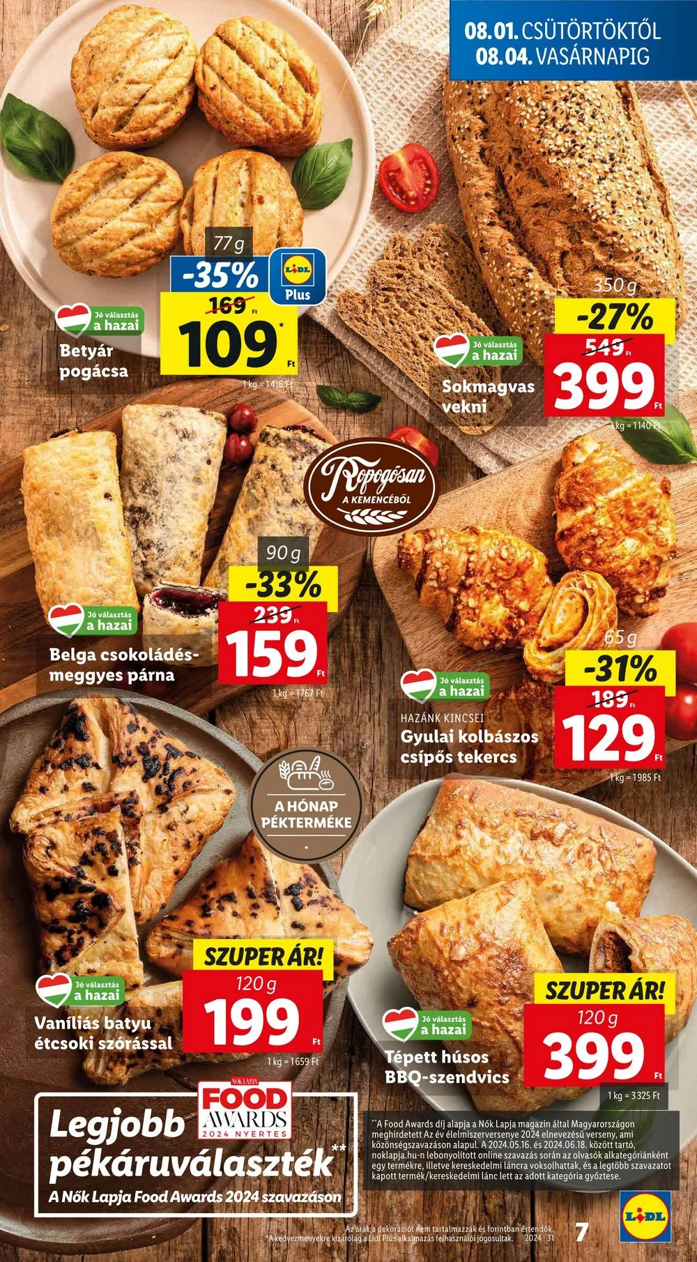 Lidl akciós újság 08.01–08.07 – 7. oldal