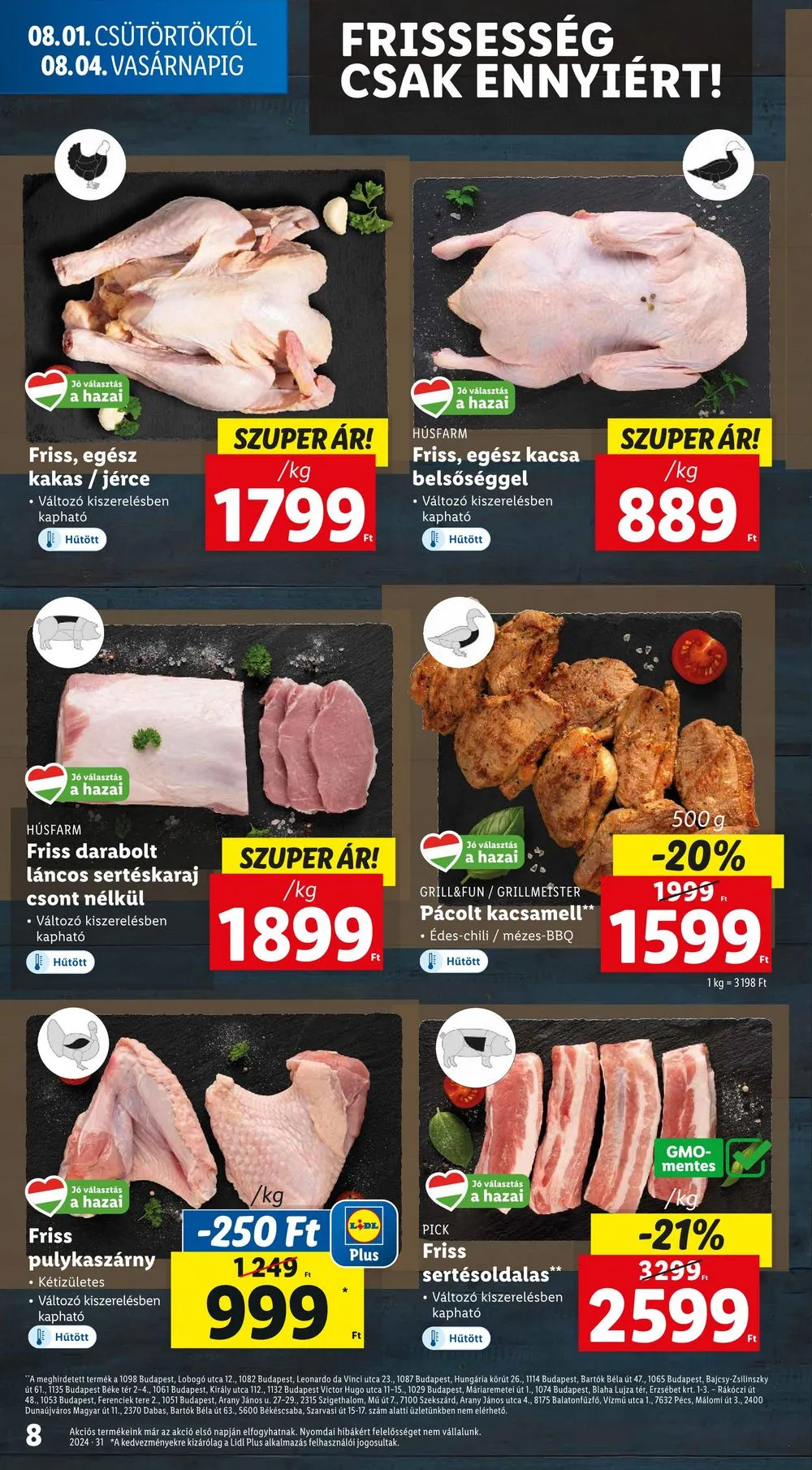 Lidl akciós újság 08.01–08.07 – 8. oldal
