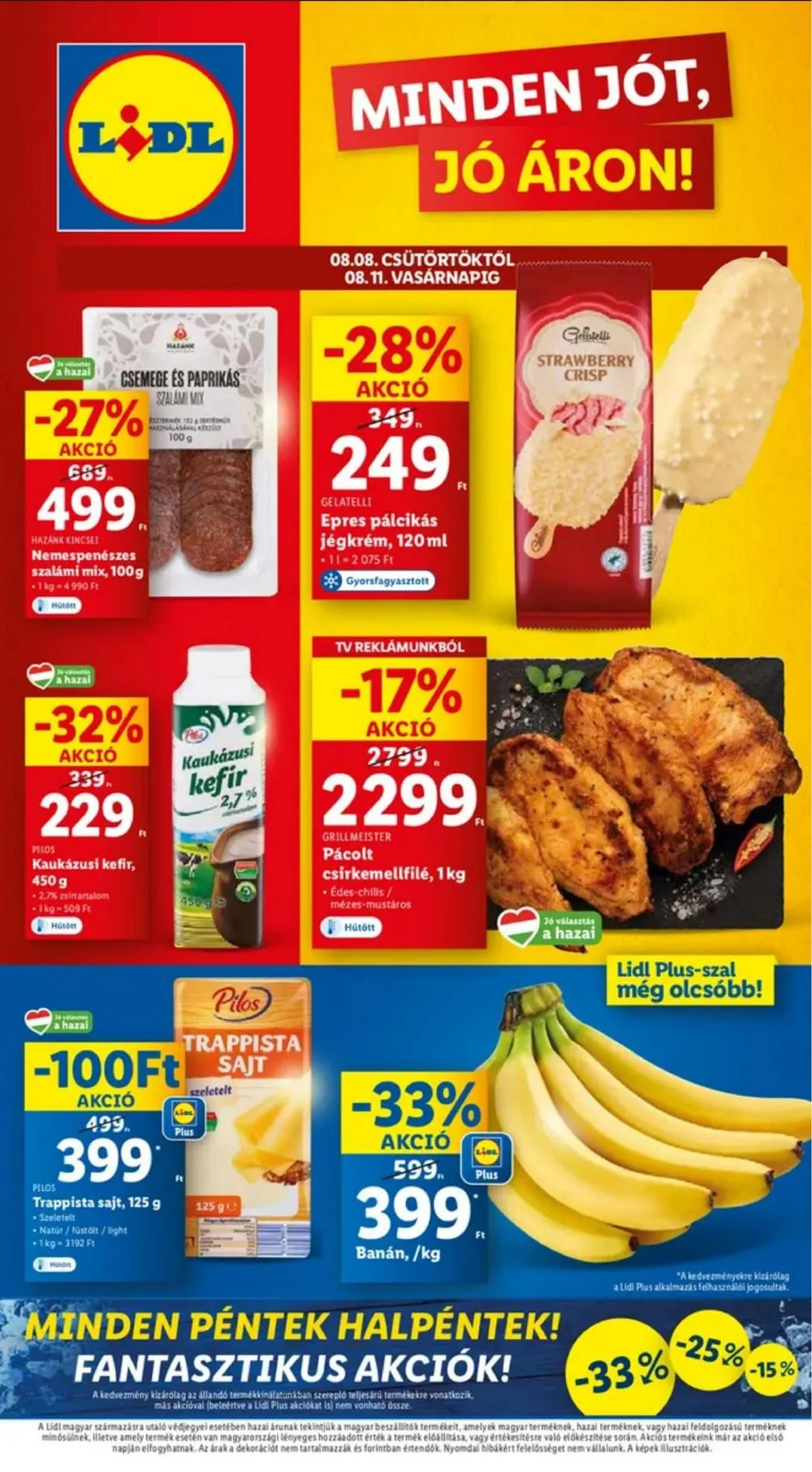 Lidl akciós újság 08.08–08.14